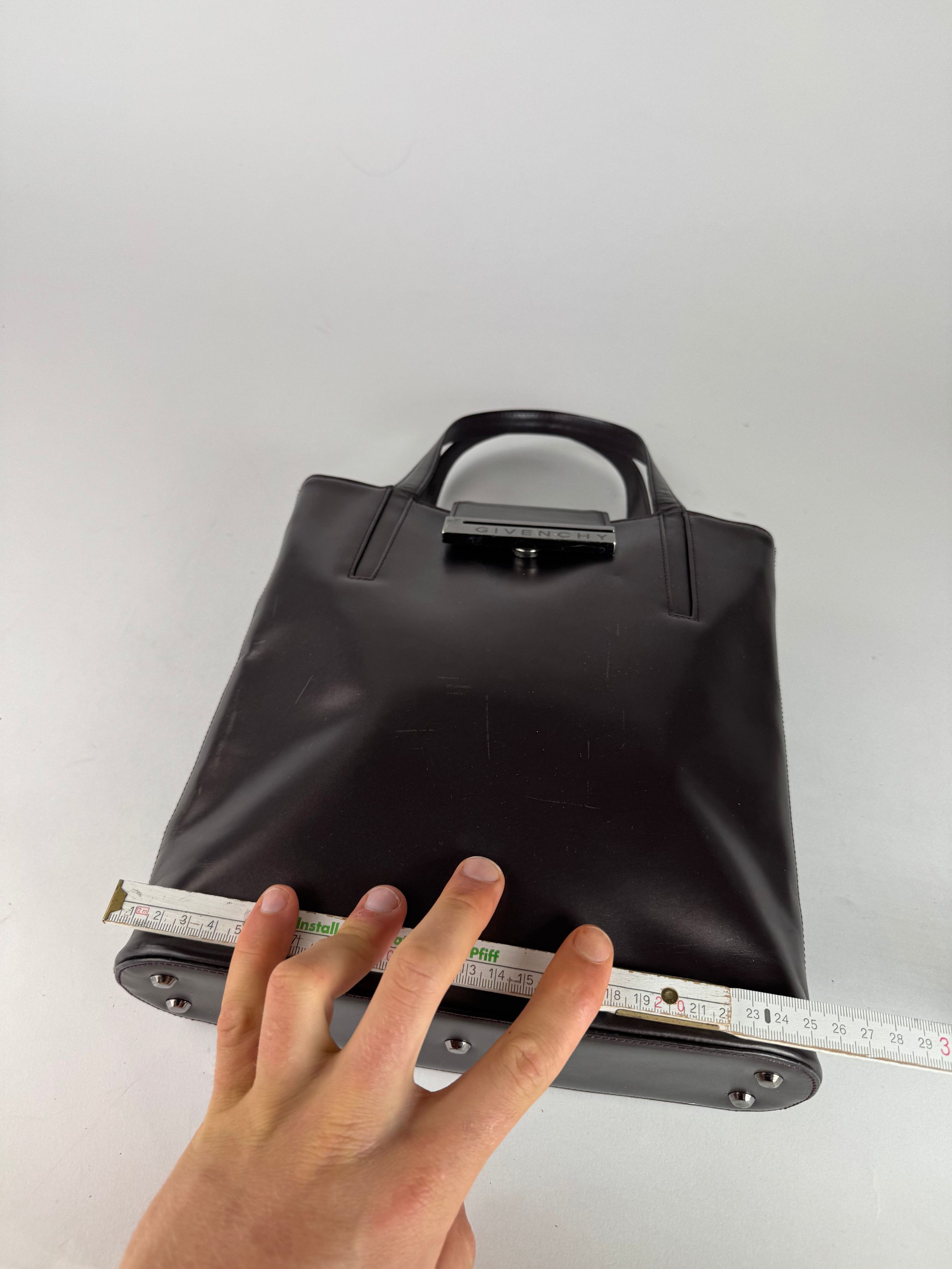 Givenchy Vintage Antigona Patent Leather Bag brown Size ONE SIZE - 11 Thumbnail