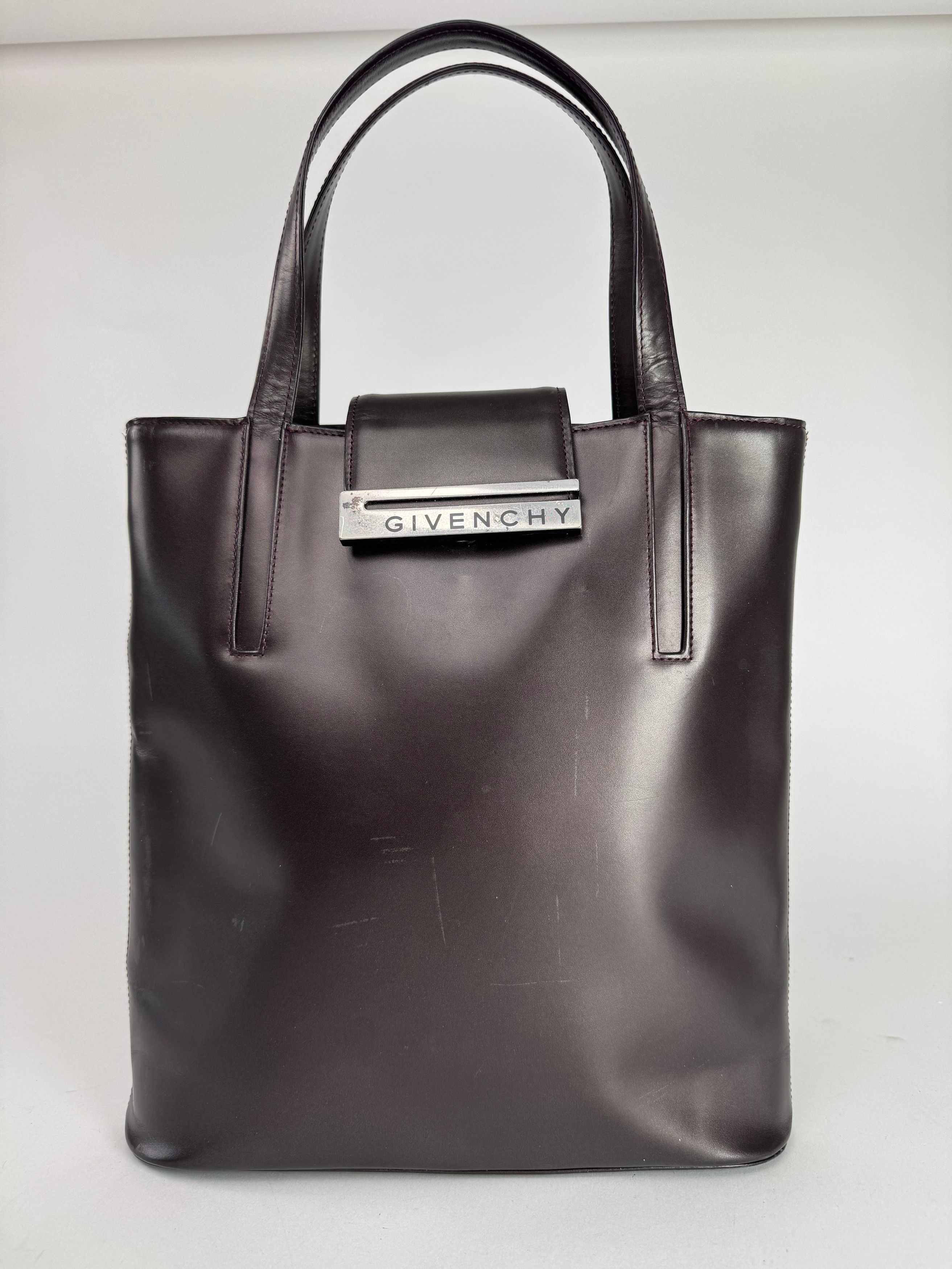 Givenchy Vintage Antigona Patent Leather Bag brown Size ONE SIZE - 13 Thumbnail