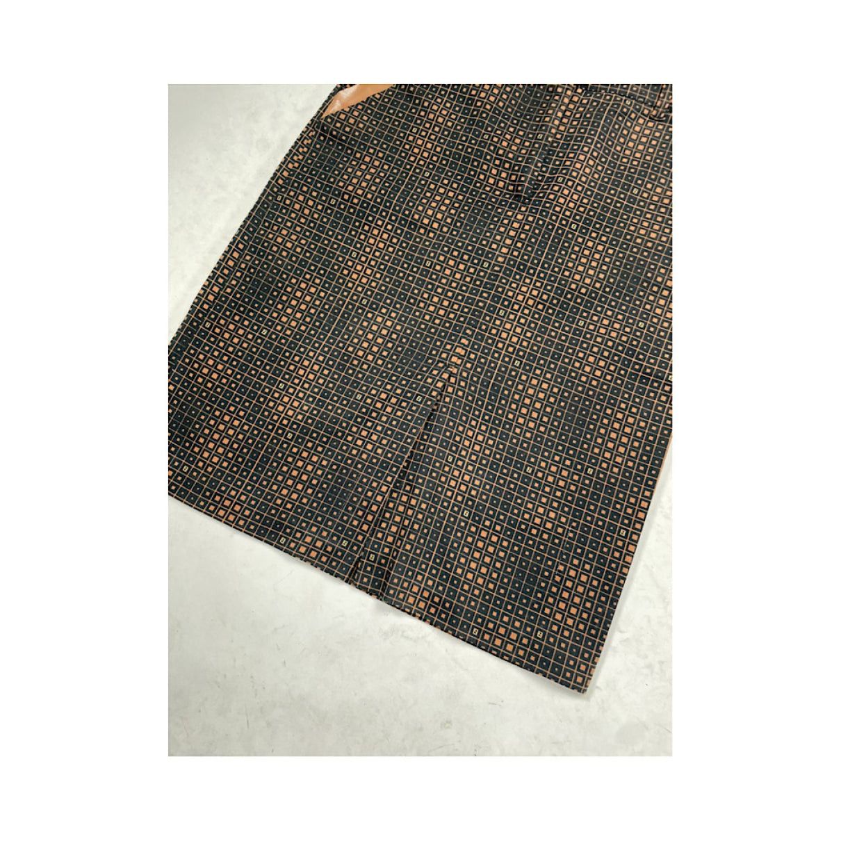 Fendi Brown Cotton Skirt Size 27" / US 4 / IT 40 - 3 Thumbnail