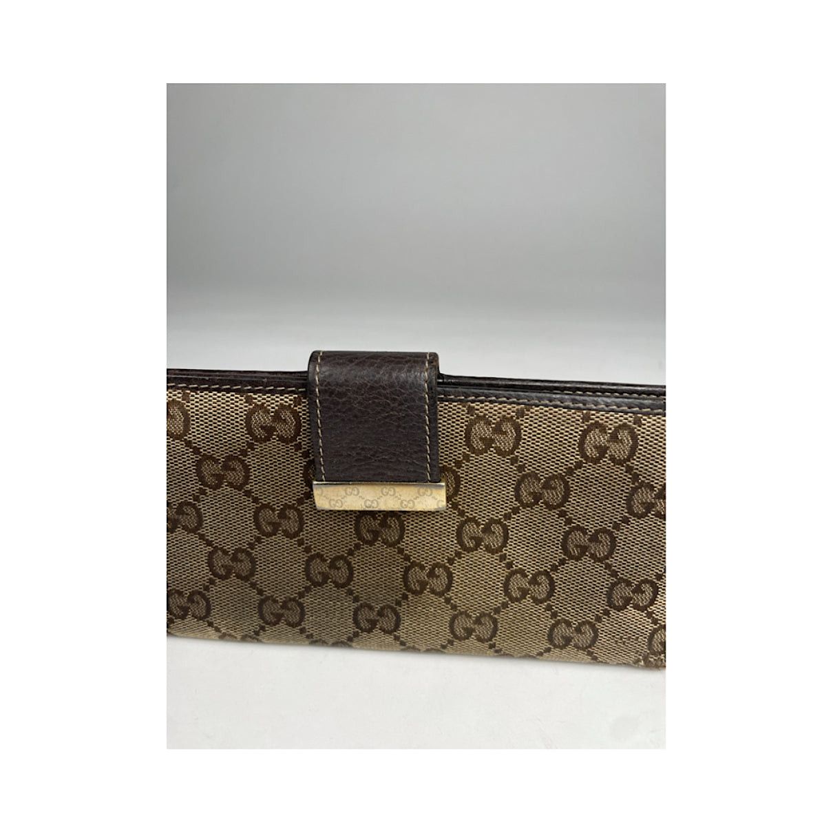 Gucci GG Blooms Beige Leather Wallet Size ONE SIZE - 3 Thumbnail