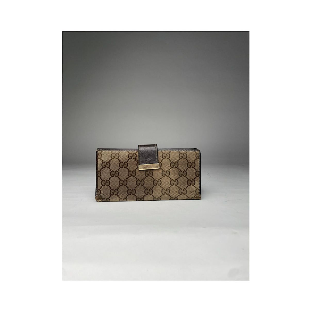 Gucci GG Blooms Beige Leather Wallet Size ONE SIZE - 2 Thumbnail