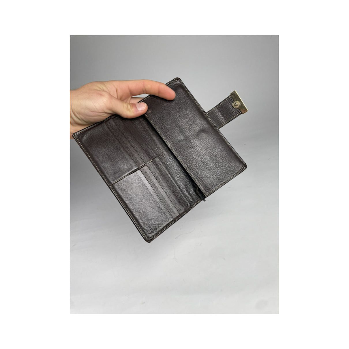 Gucci GG Blooms Beige Leather Wallet Size ONE SIZE - 5 Thumbnail