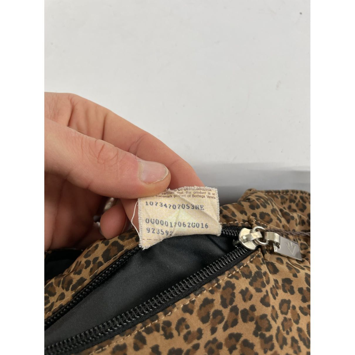 Bottega Veneta Campana Black Polyester Handbag Size ONE SIZE - 5 Thumbnail