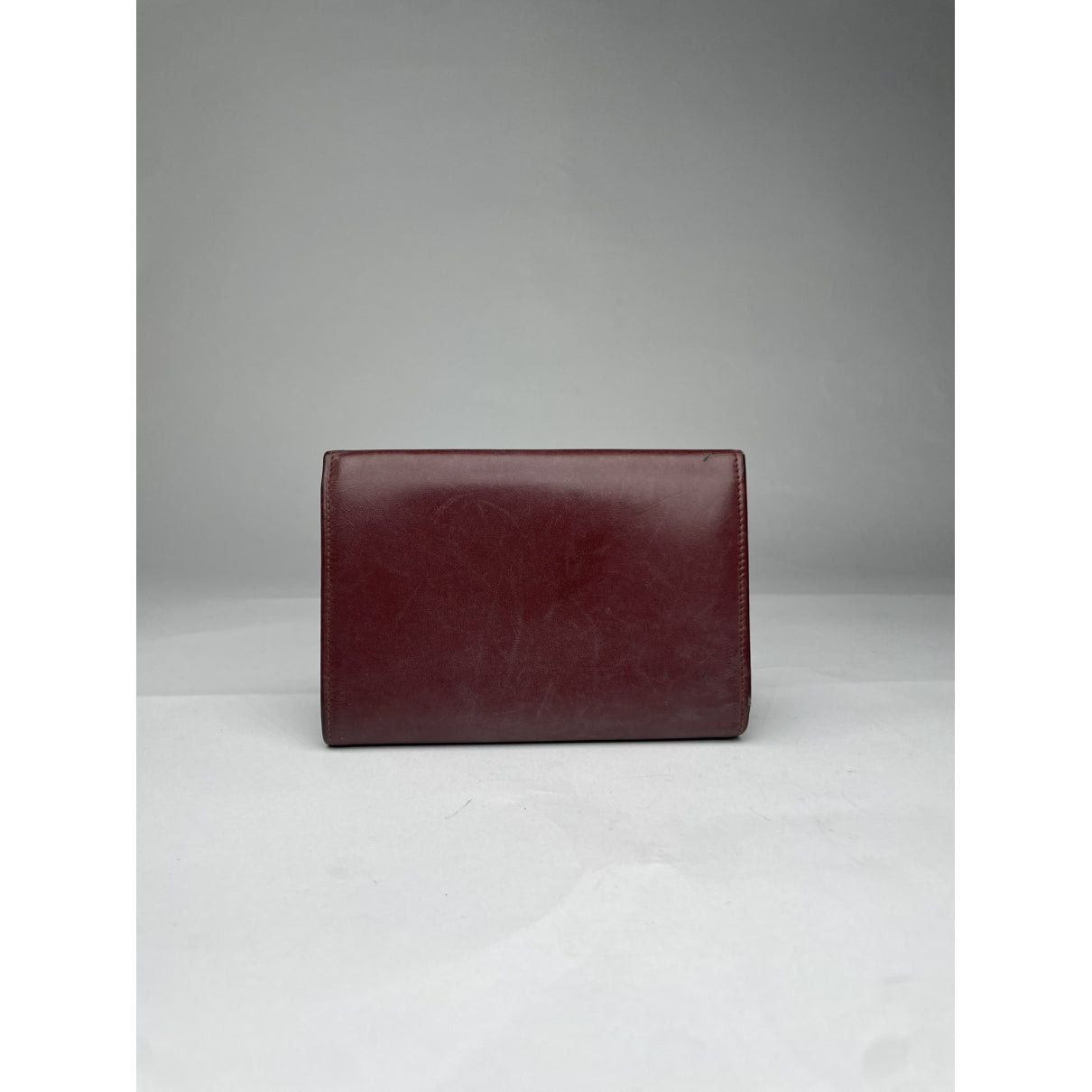 Cartier Burgundy Patent Leather Wallet Size ONE SIZE - 2 Thumbnail