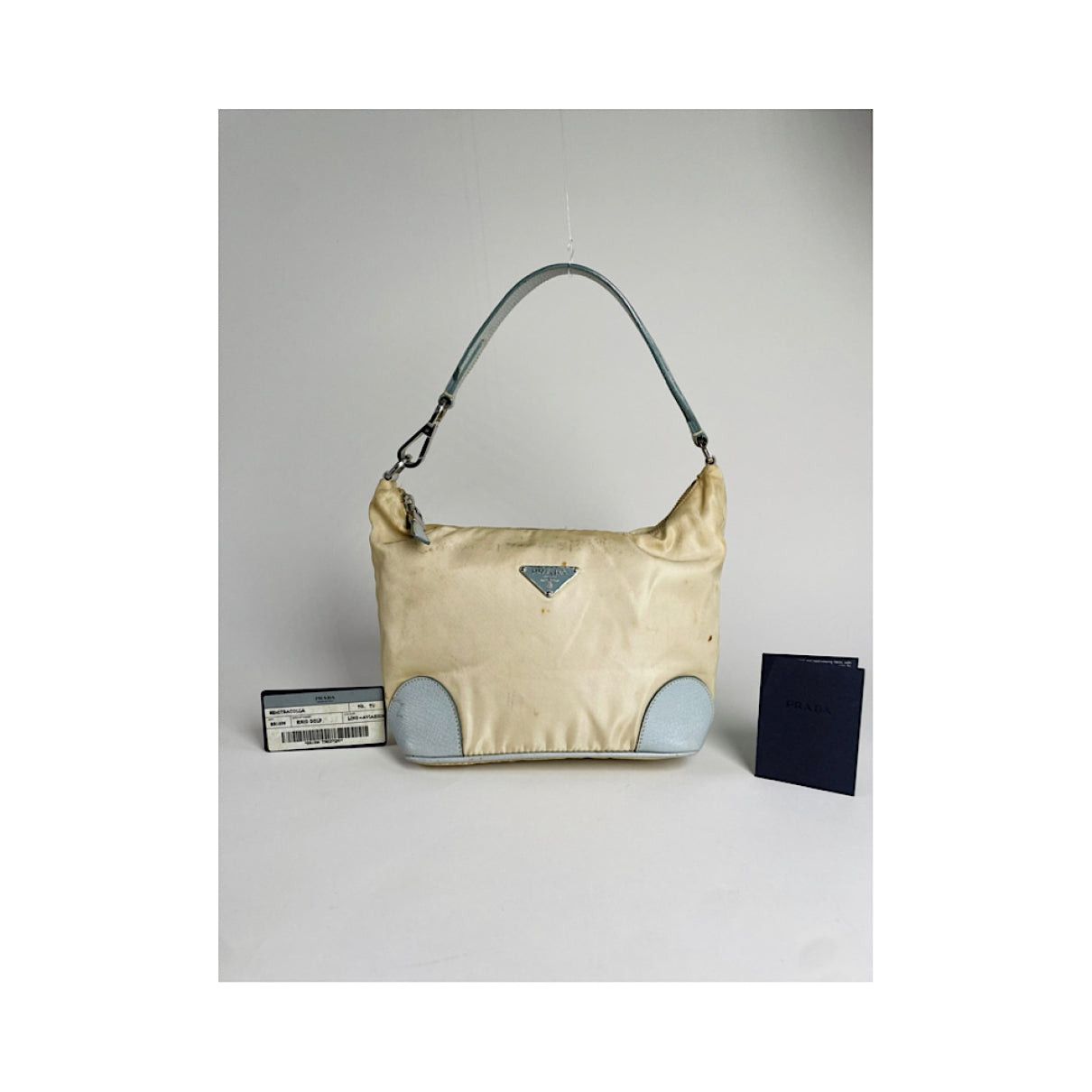 Prada Re-Edition 2005 Zip Blue Polyester Handbag Size ONE SIZE - 2 Thumbnail