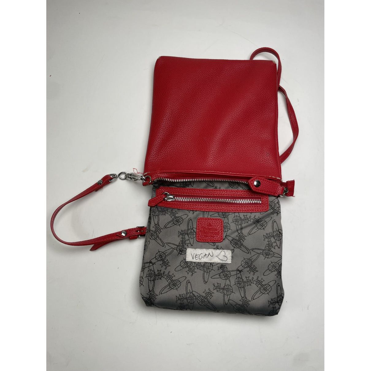 Red Leather Handbag