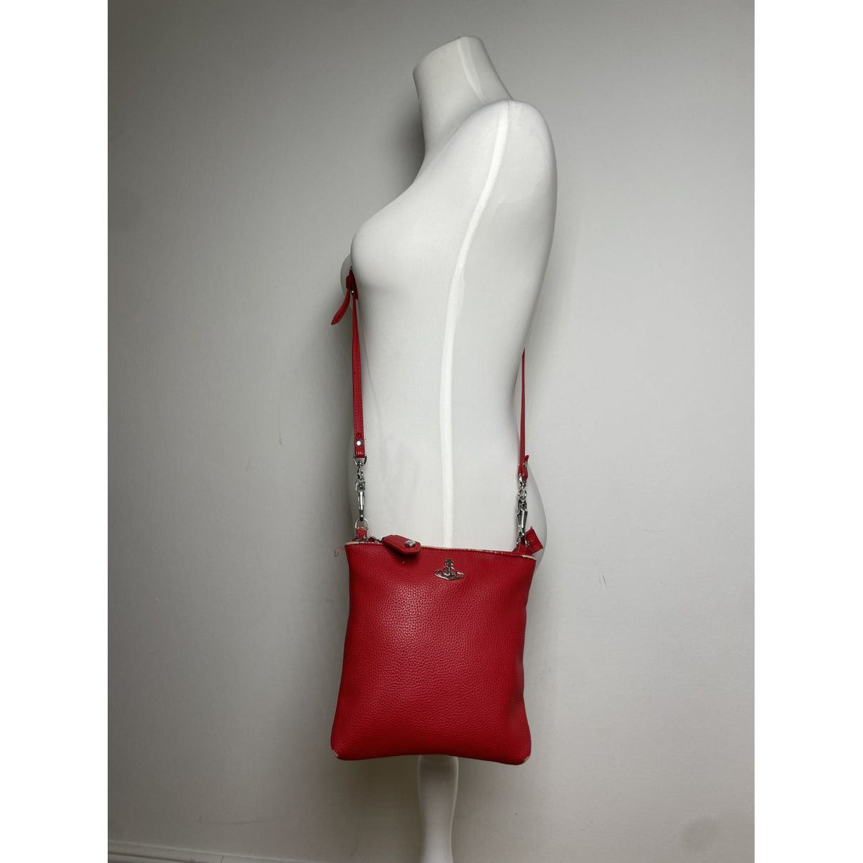 Red Leather Handbag