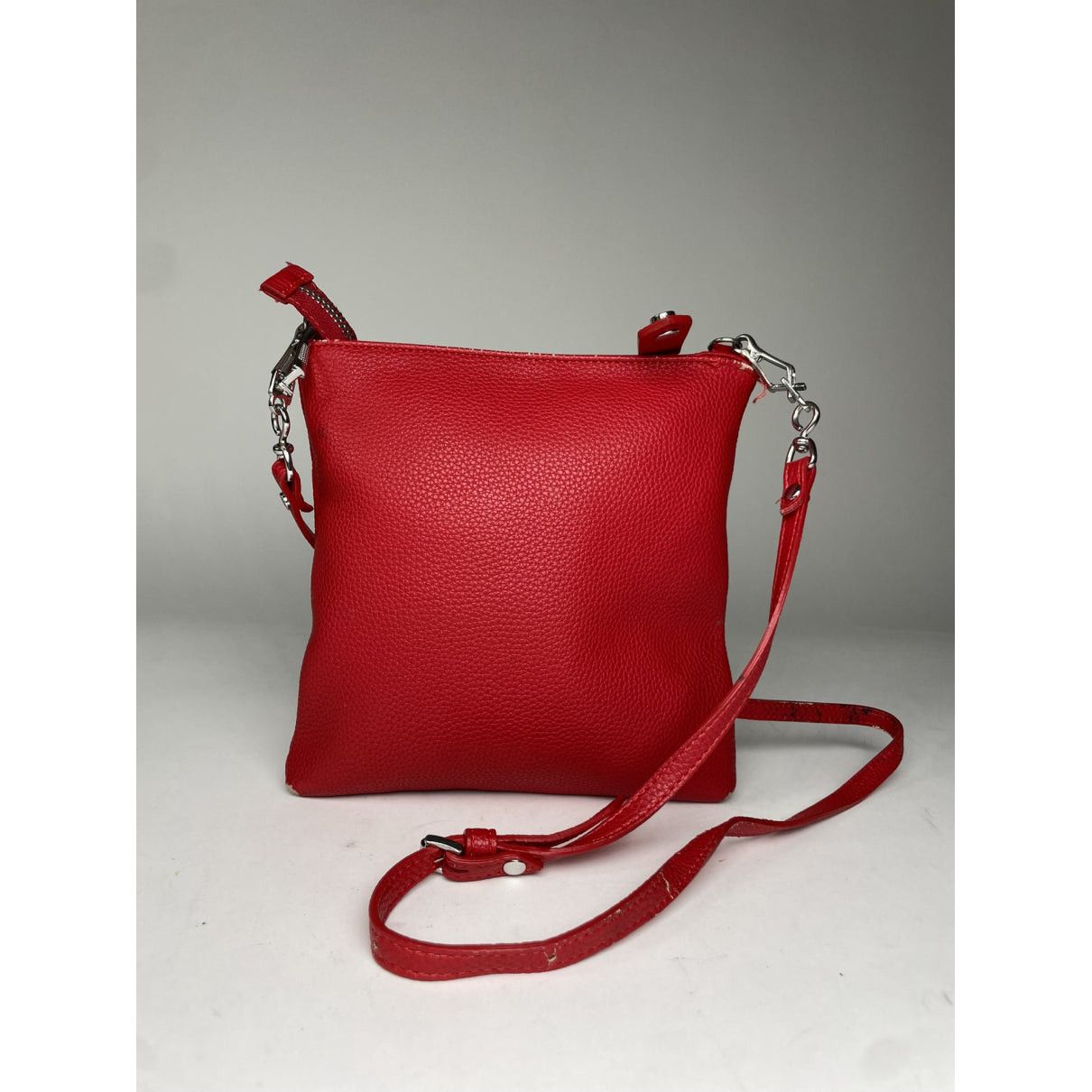Red Leather Handbag