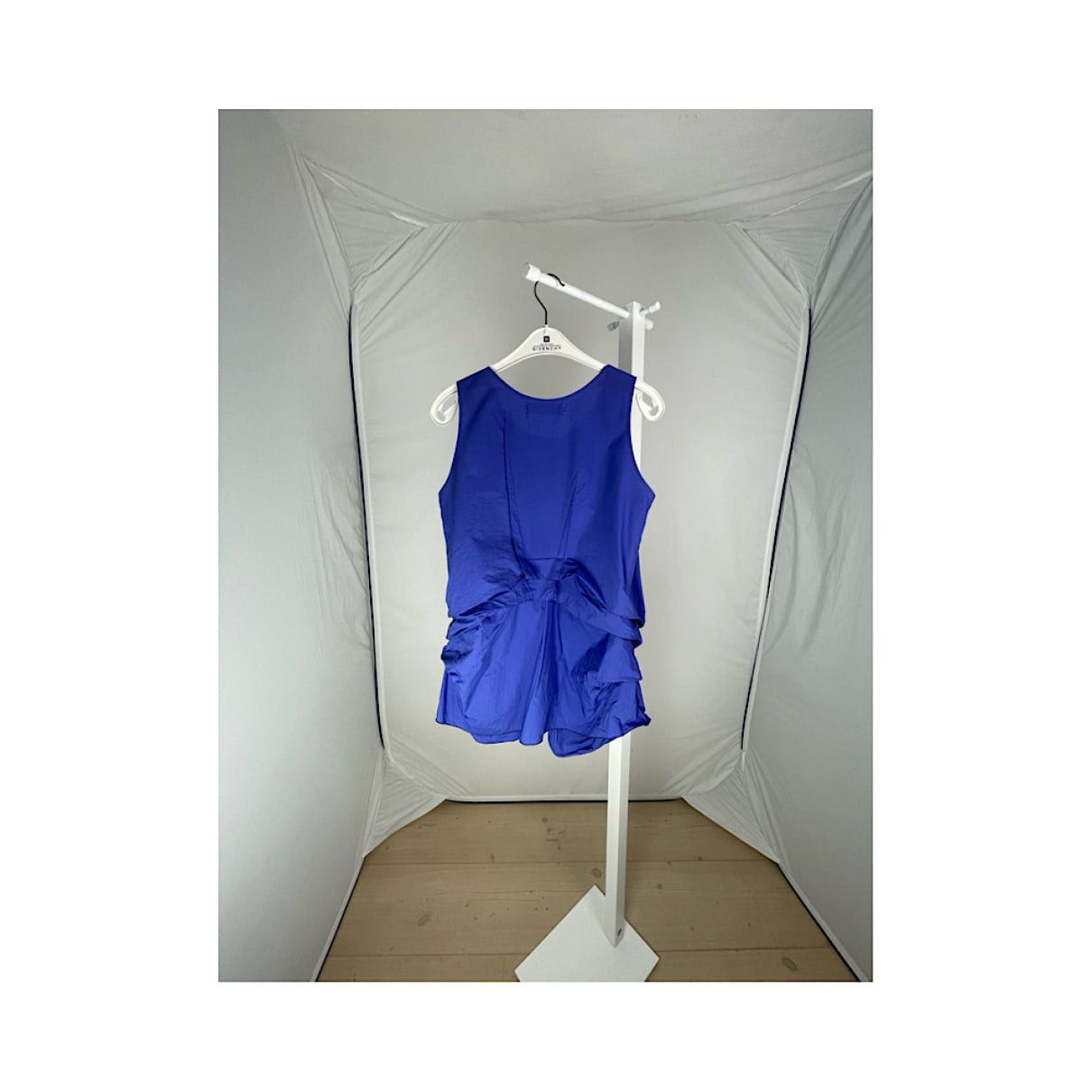 Marni Blue Cotton Top Size M / US 6-8 / IT 42-44 - 2 Thumbnail