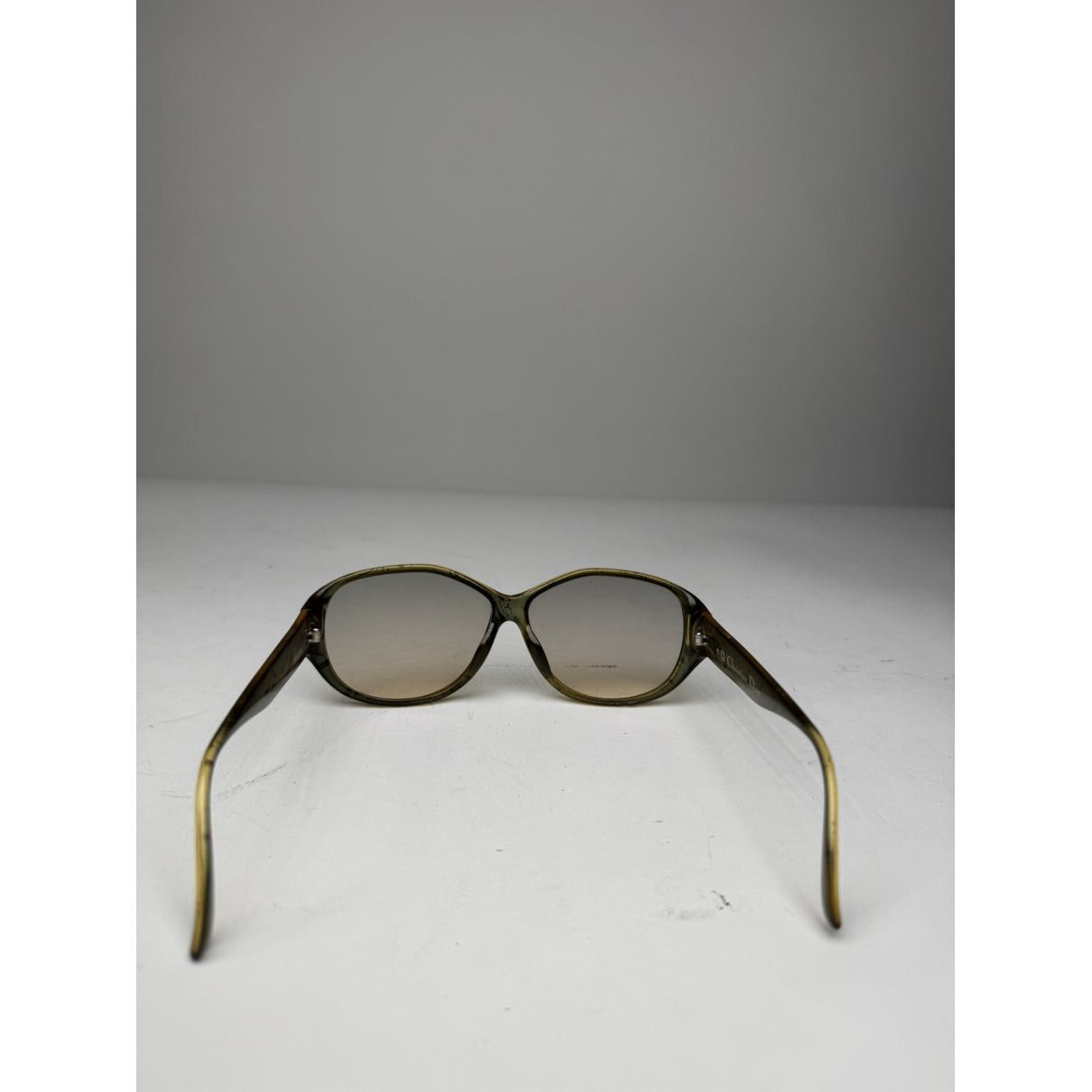 Dior Gold Plastic Sunglasses Size ONE SIZE - 4 Thumbnail