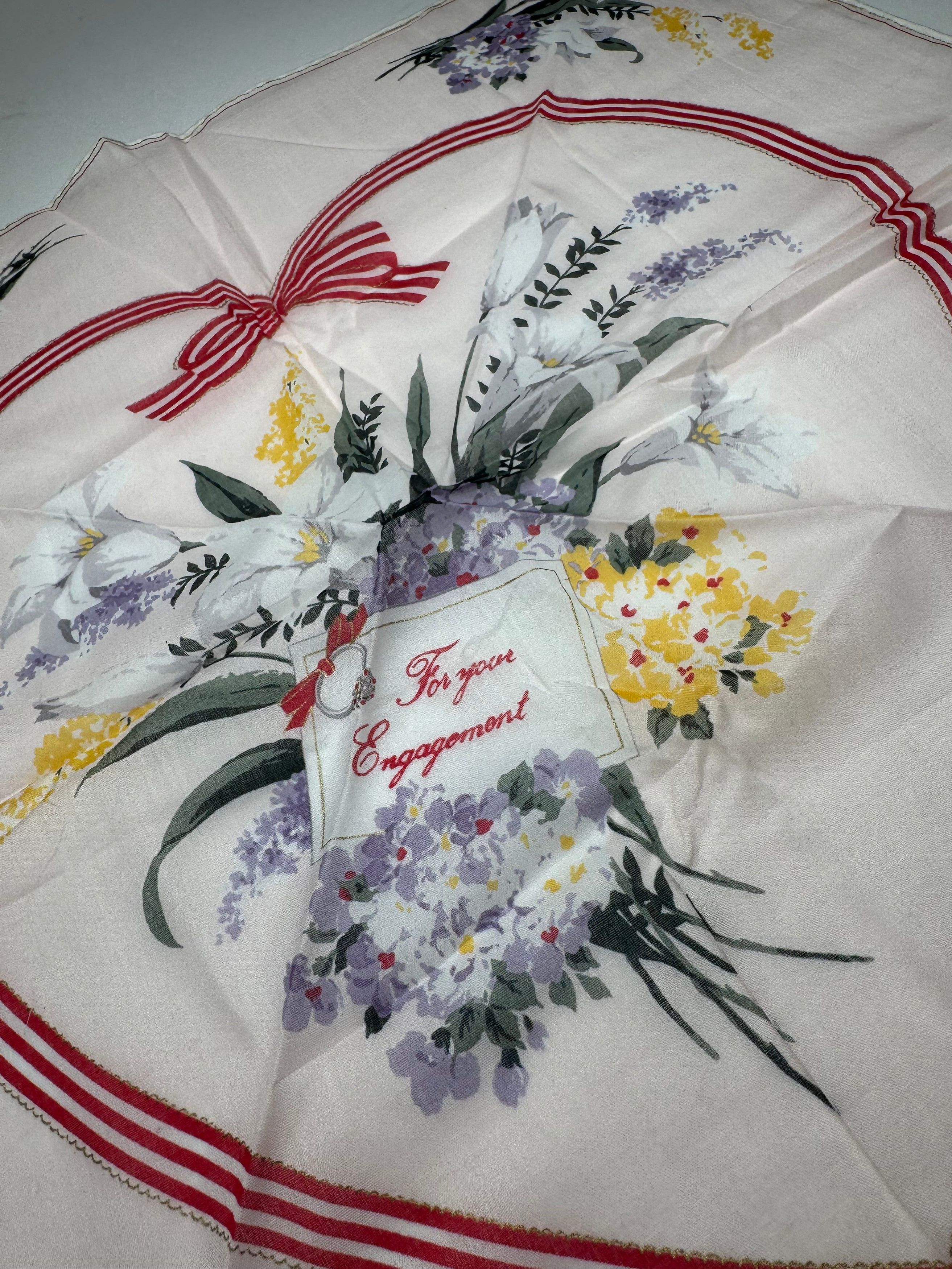 Dior Vintage Christian Silk Scarf engagement Size ONE SIZE - 2 Thumbnail