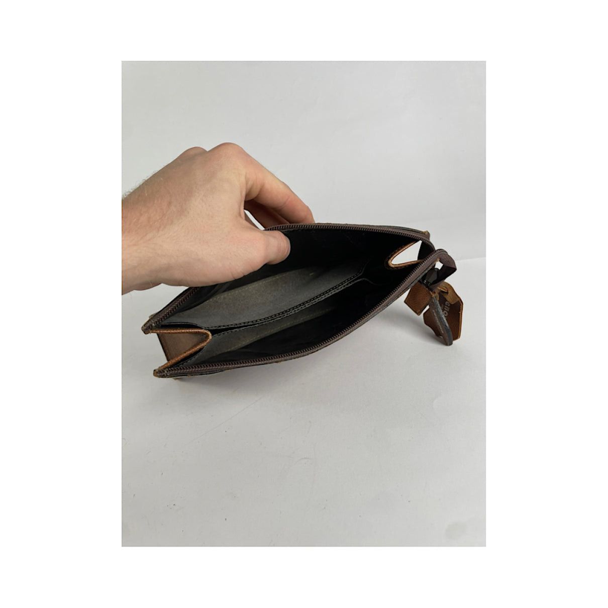 Other Stefanie Renoma Brown Leather Clutch Bag Size ONE SIZE - 2 Thumbnail