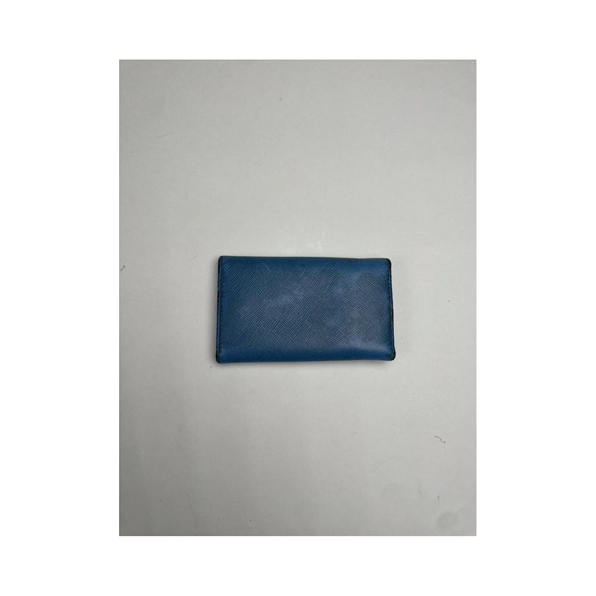 Prada Blue Leather Purse Size ONE SIZE - 2 Thumbnail