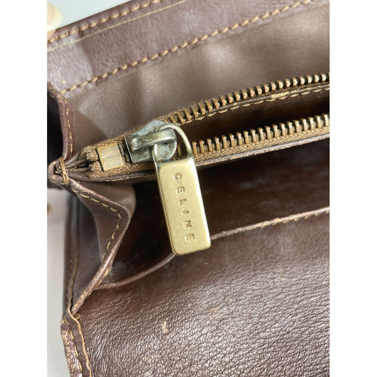 Celine Triomphe Blue Denim - Jeans Wallet Size ONE SIZE - 5 Thumbnail