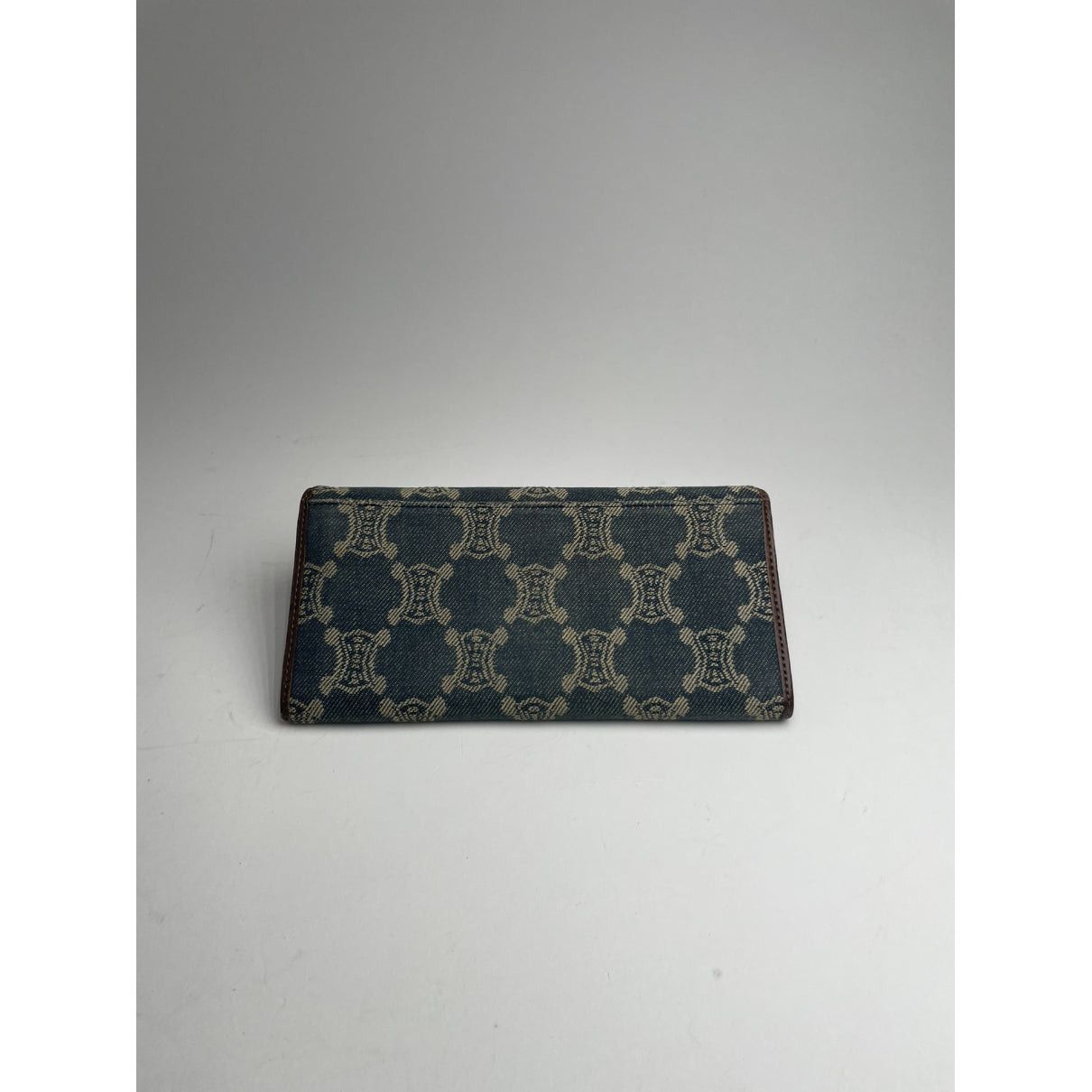 Celine Triomphe Blue Denim - Jeans Wallet Size ONE SIZE - 2 Thumbnail