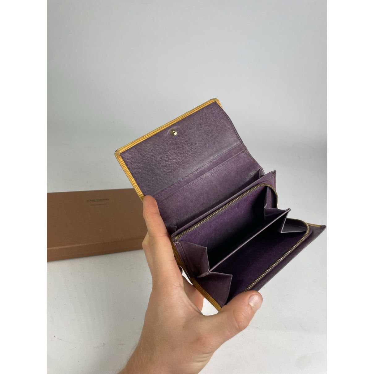 Louis Vuitton Twist Yellow Leather Wallet Size ONE SIZE - 3 Thumbnail