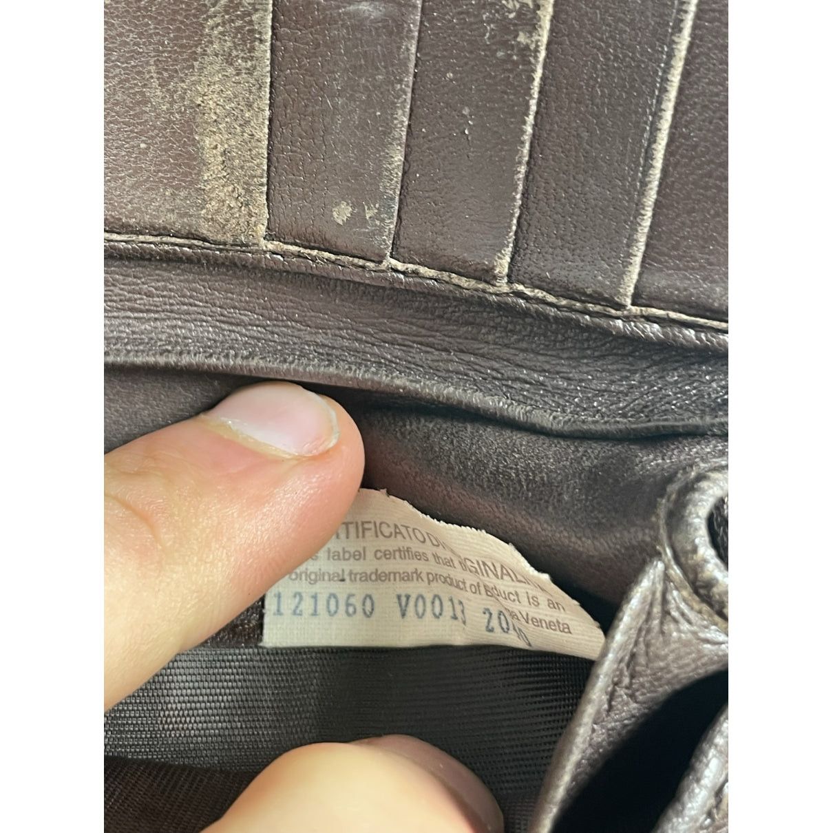 Bottega Veneta Intrecciato Brown Leather Wallet Size ONE SIZE - 5 Thumbnail
