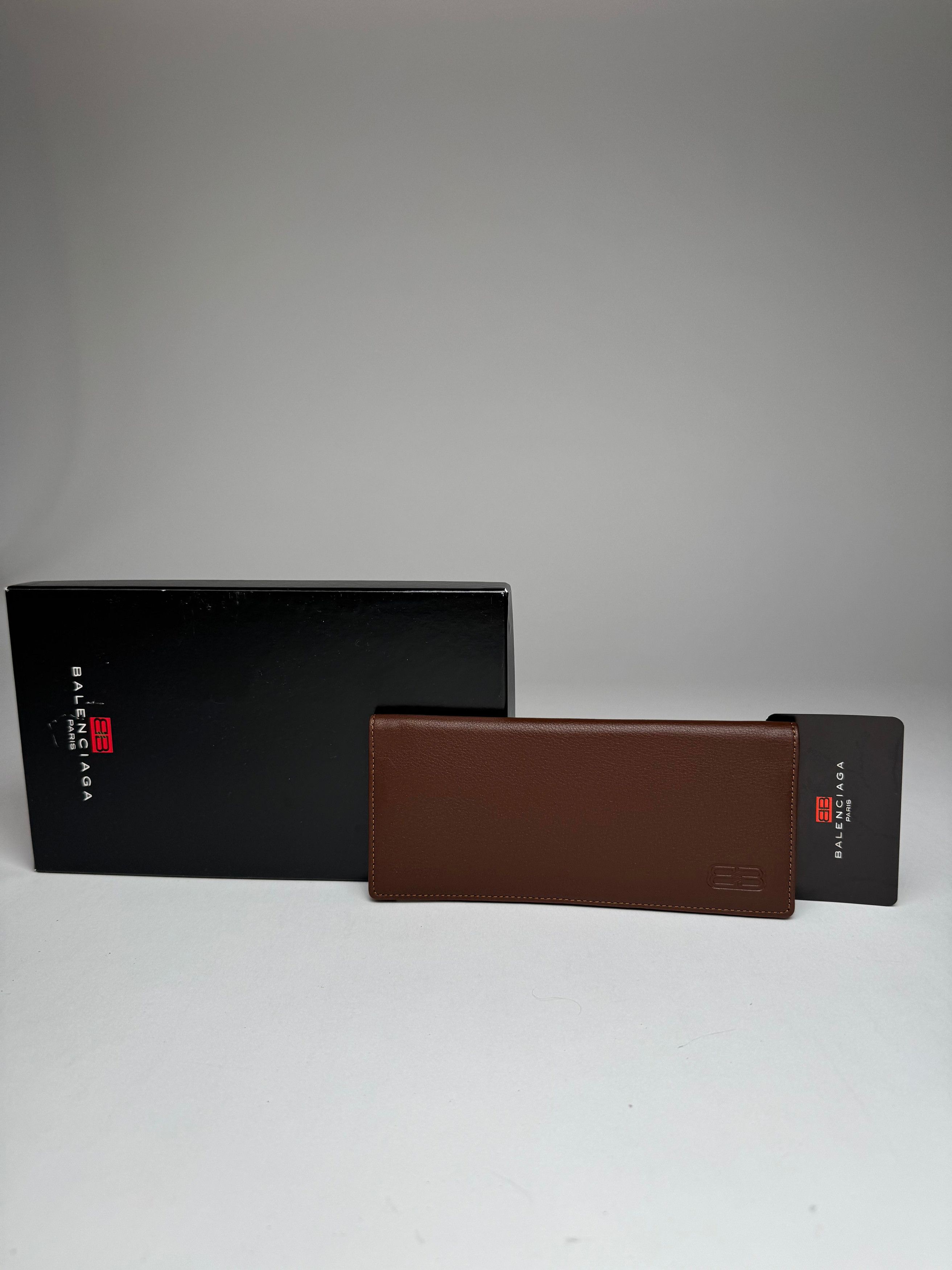 Balenciaga Vintage Leather Card Holder / ID Holder Brown New Size ONE SIZE - 8 Thumbnail