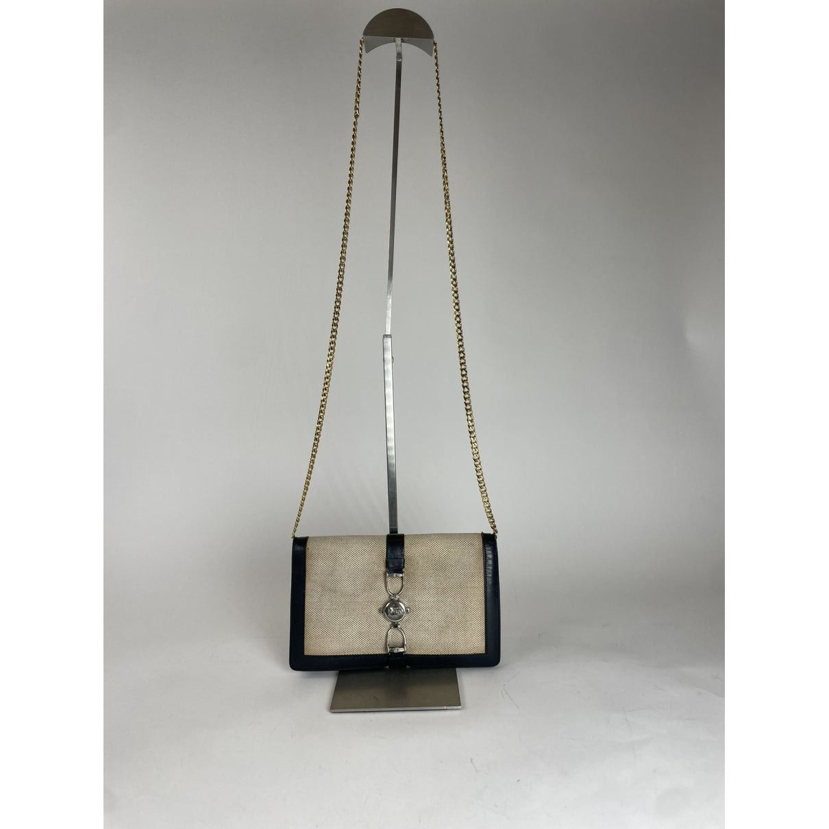 Celine Triomphe chain Multicolour Leather Handbag Size ONE SIZE - 2 Thumbnail