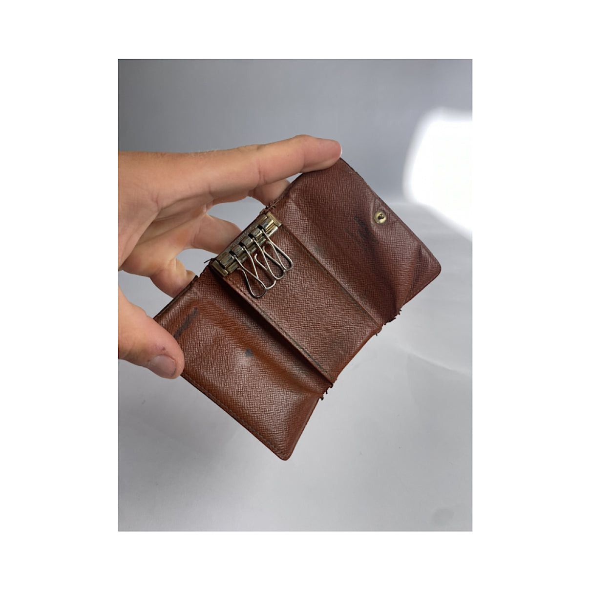 Louis Vuitton Lockme Brown Leather Purse Size ONE SIZE - 5 Thumbnail