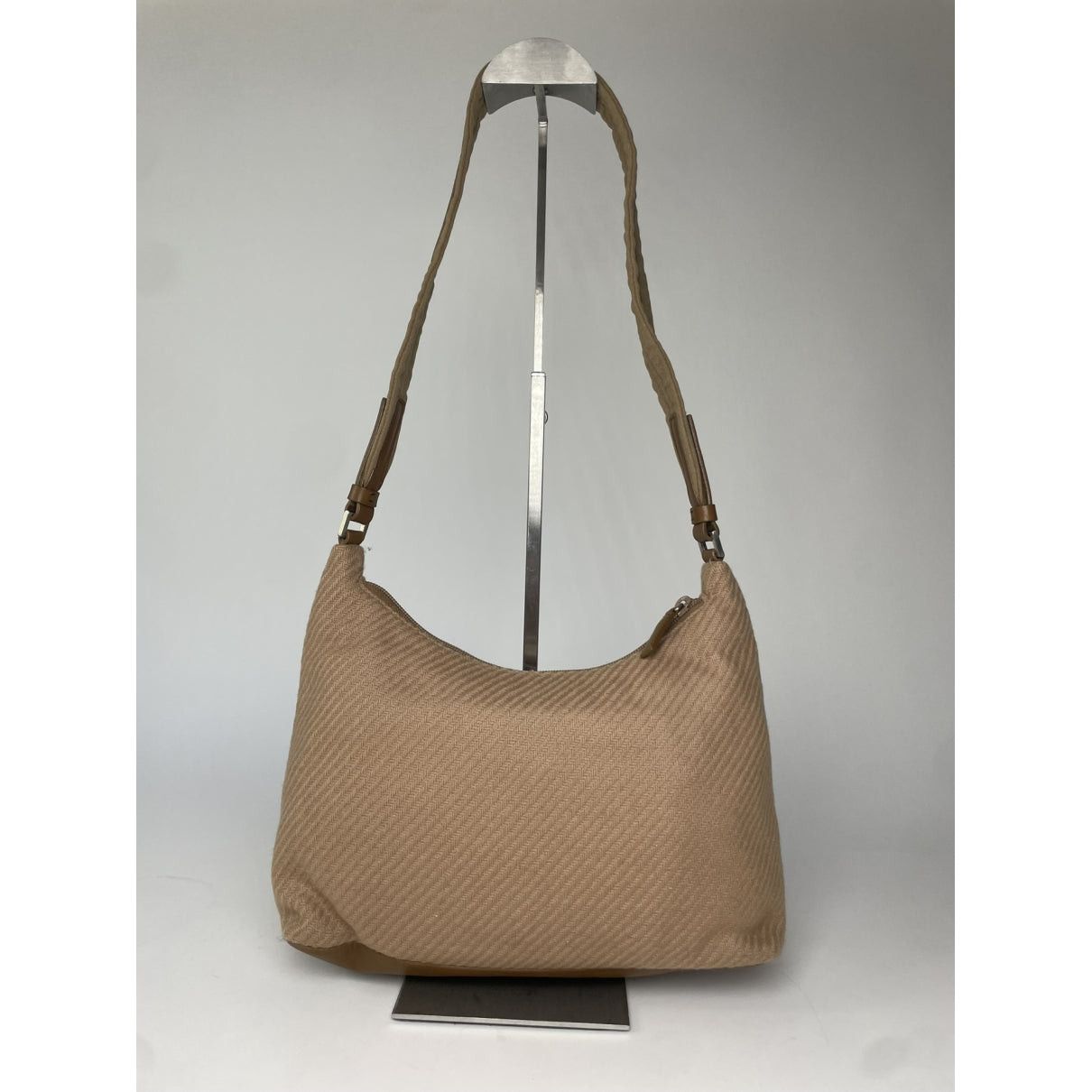 Prada Cleo Beige Fur Handbag Size ONE SIZE - 4 Thumbnail