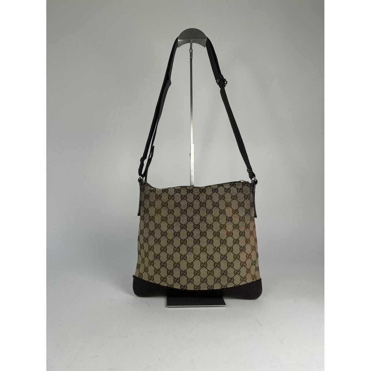 Gucci Jackie Vintage Beige Cotton Handbag Size ONE SIZE - 5 Thumbnail