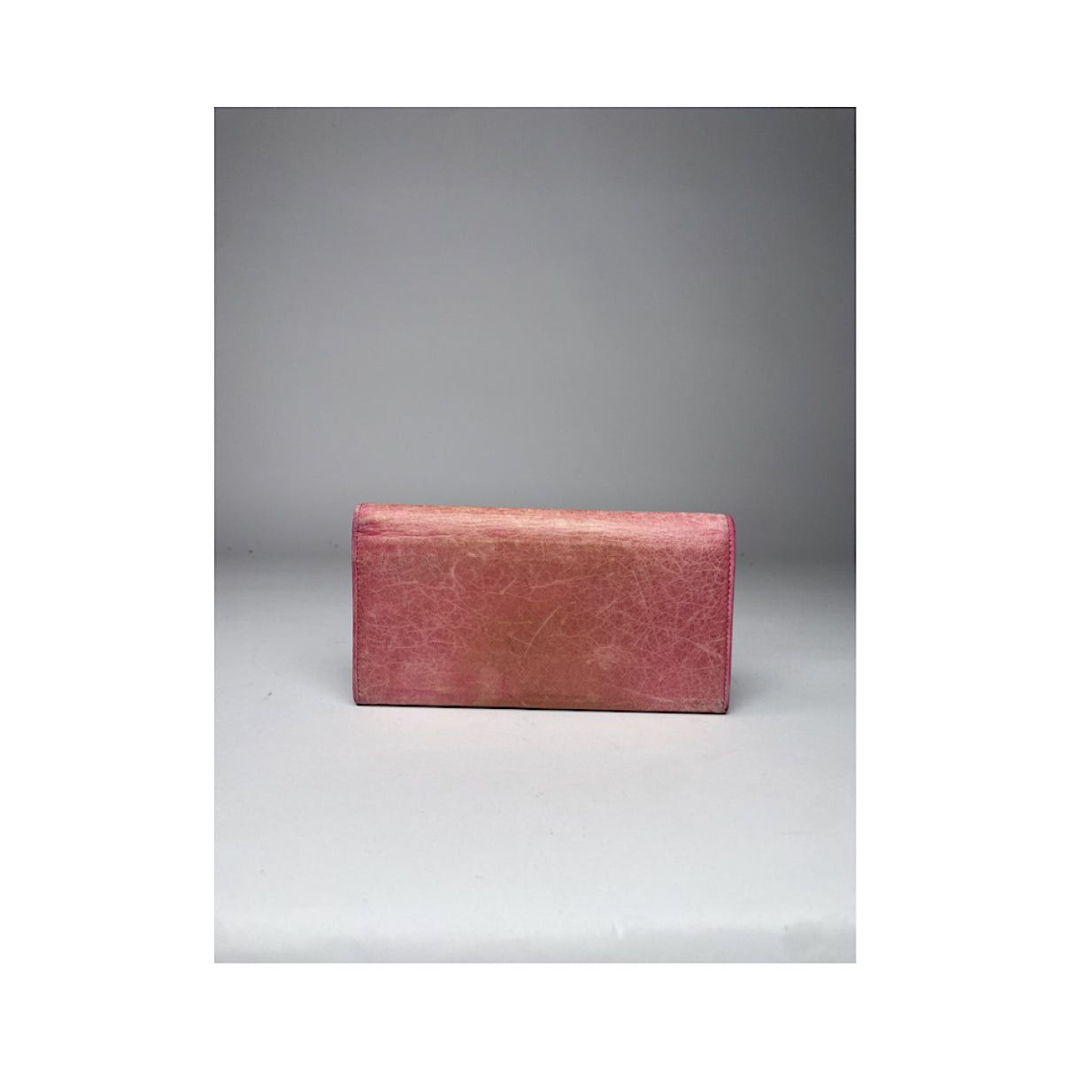 Balenciaga Pink Leather Wallet Size ONE SIZE - 3 Thumbnail