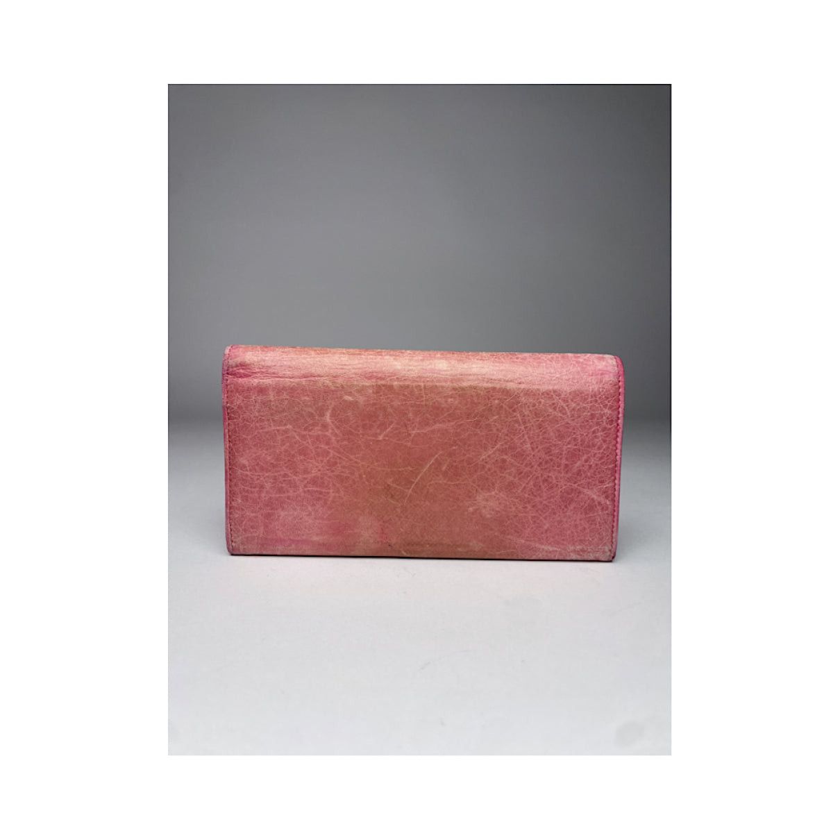 Balenciaga Pink Leather Wallet Size ONE SIZE - 2 Thumbnail