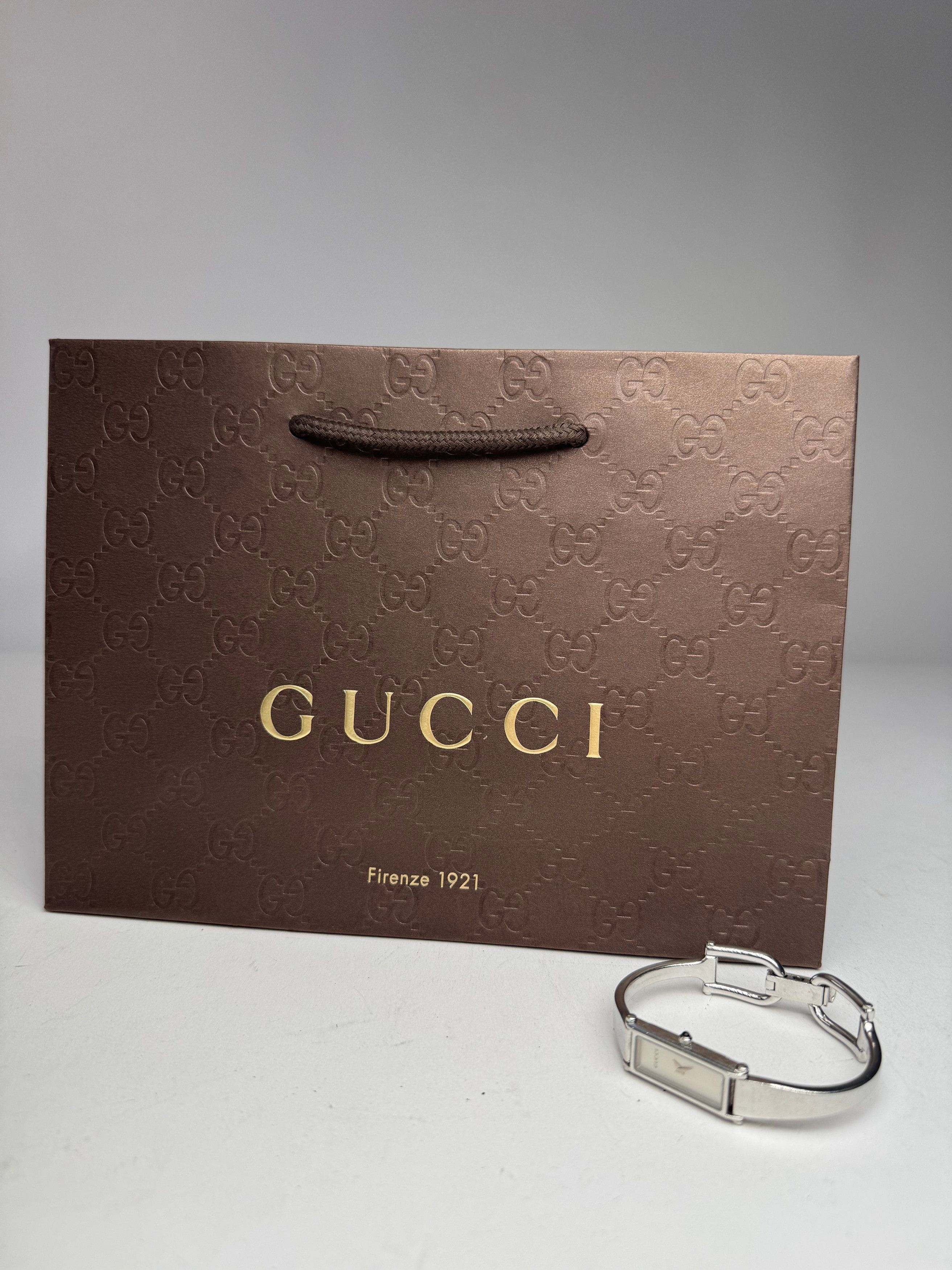 Gucci Vintage Horsebit Steel Watch Silver Size ONE SIZE - 2 Thumbnail