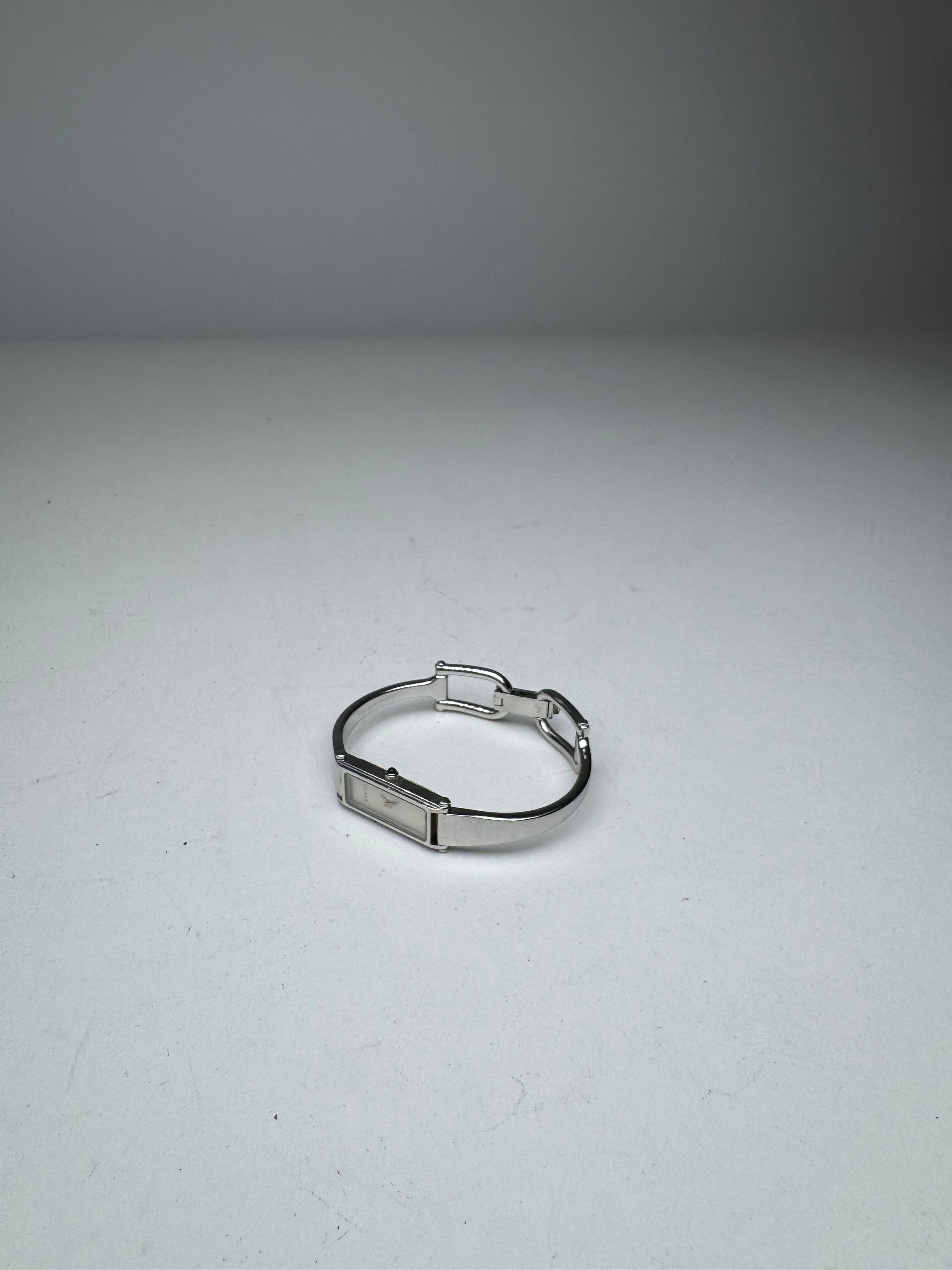 Gucci Vintage Horsebit Steel Watch Silver Size ONE SIZE - 13 Thumbnail