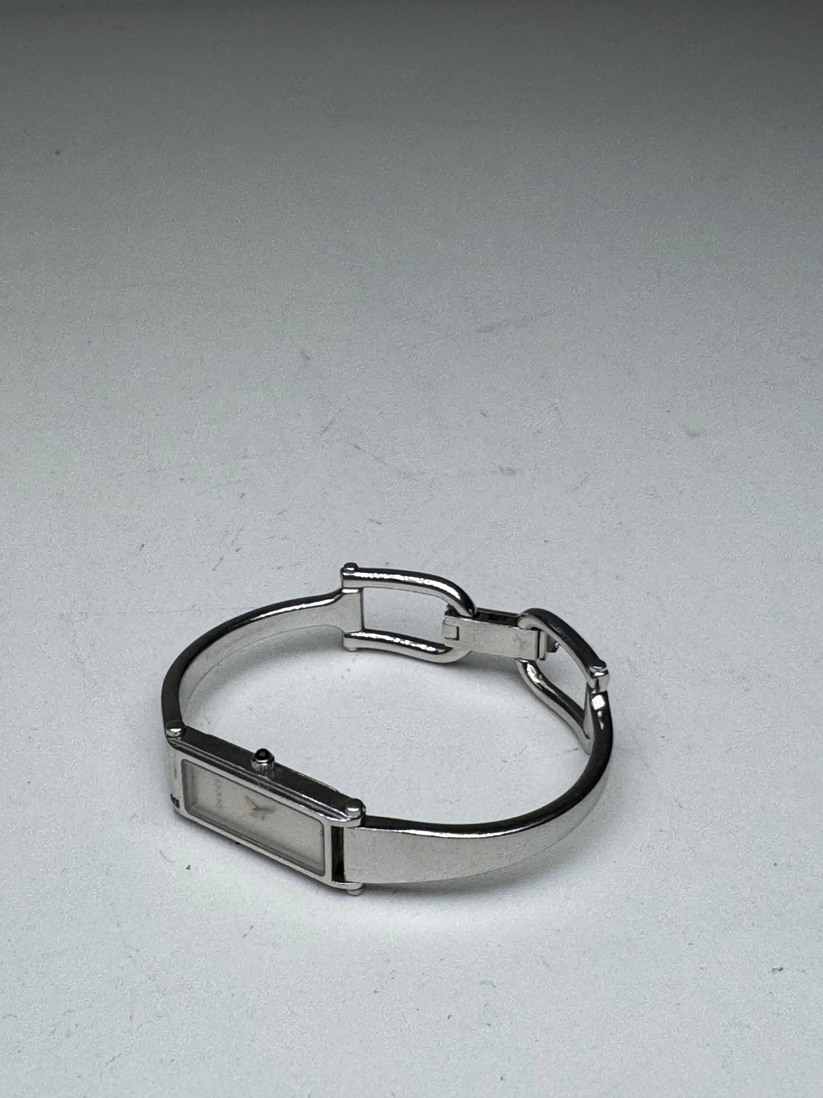 Gucci Vintage Horsebit Steel Watch Silver Size ONE SIZE - 12 Thumbnail