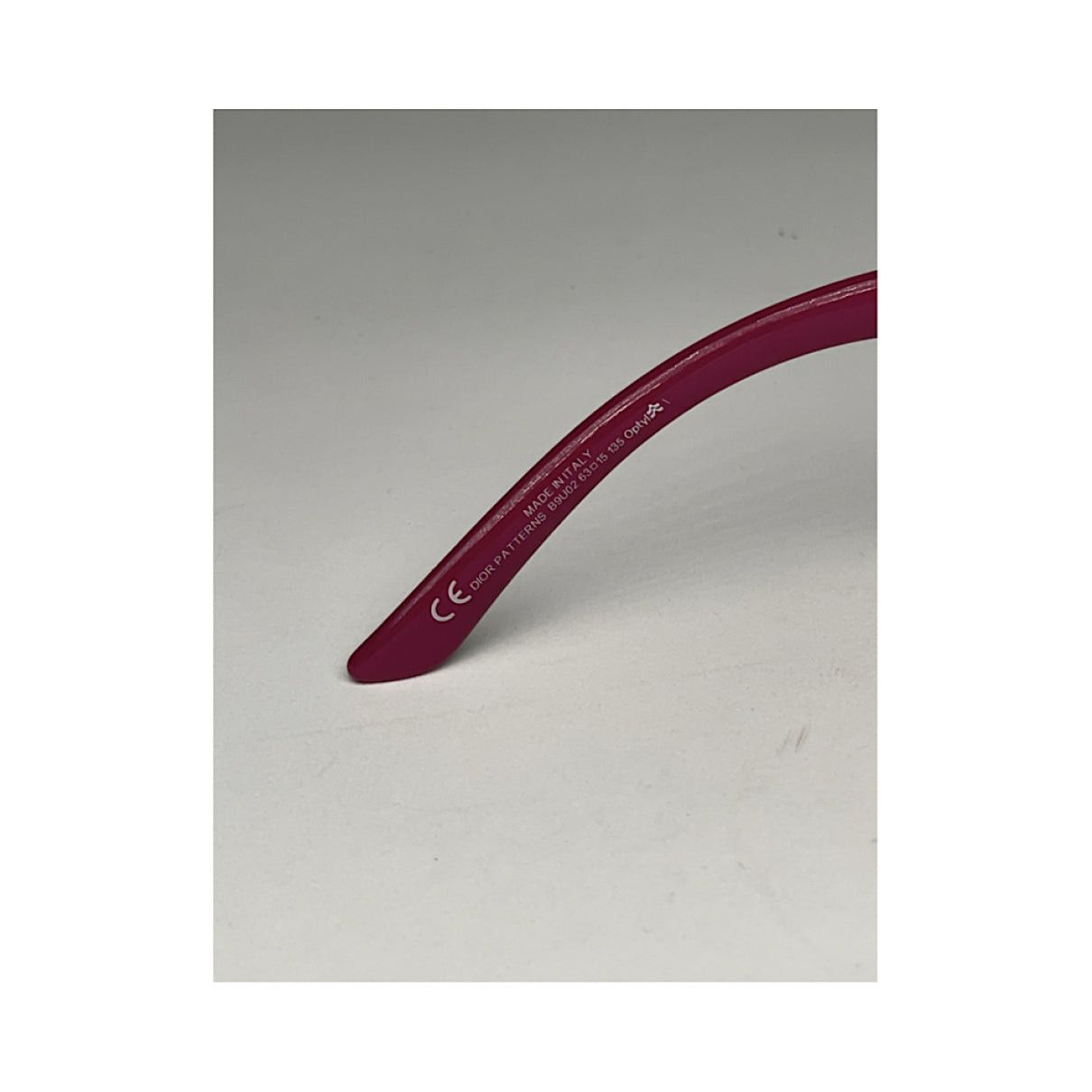 Dior Pink Plastic Sunglasses Size ONE SIZE - 5 Thumbnail