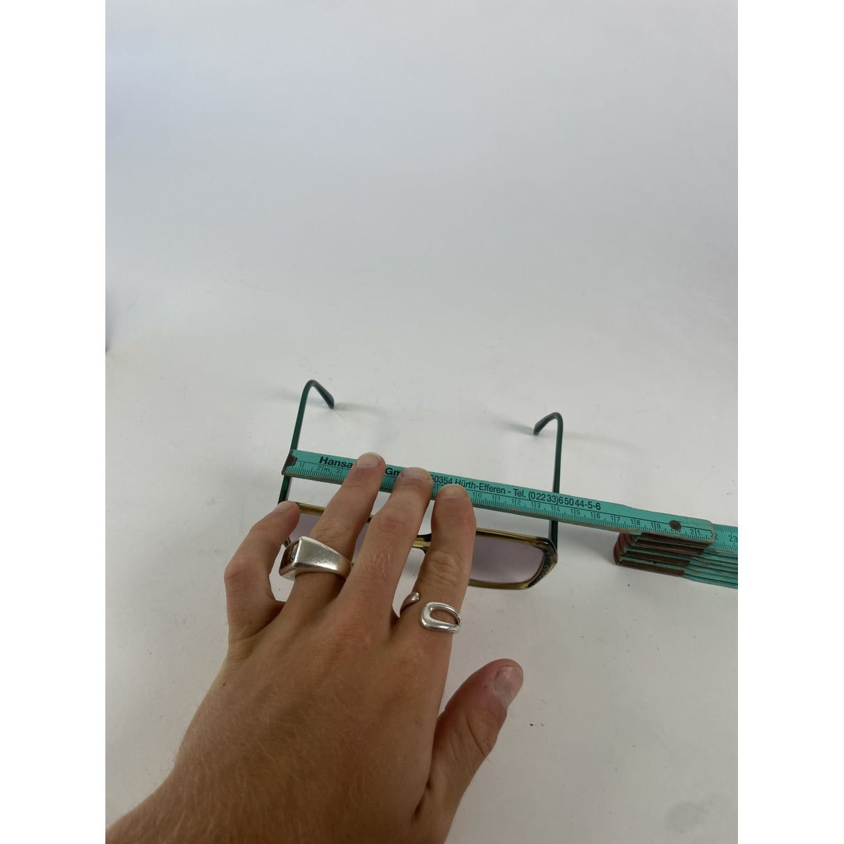 Dior Turquoise Plastic Sunglasses Size ONE SIZE - 5 Thumbnail