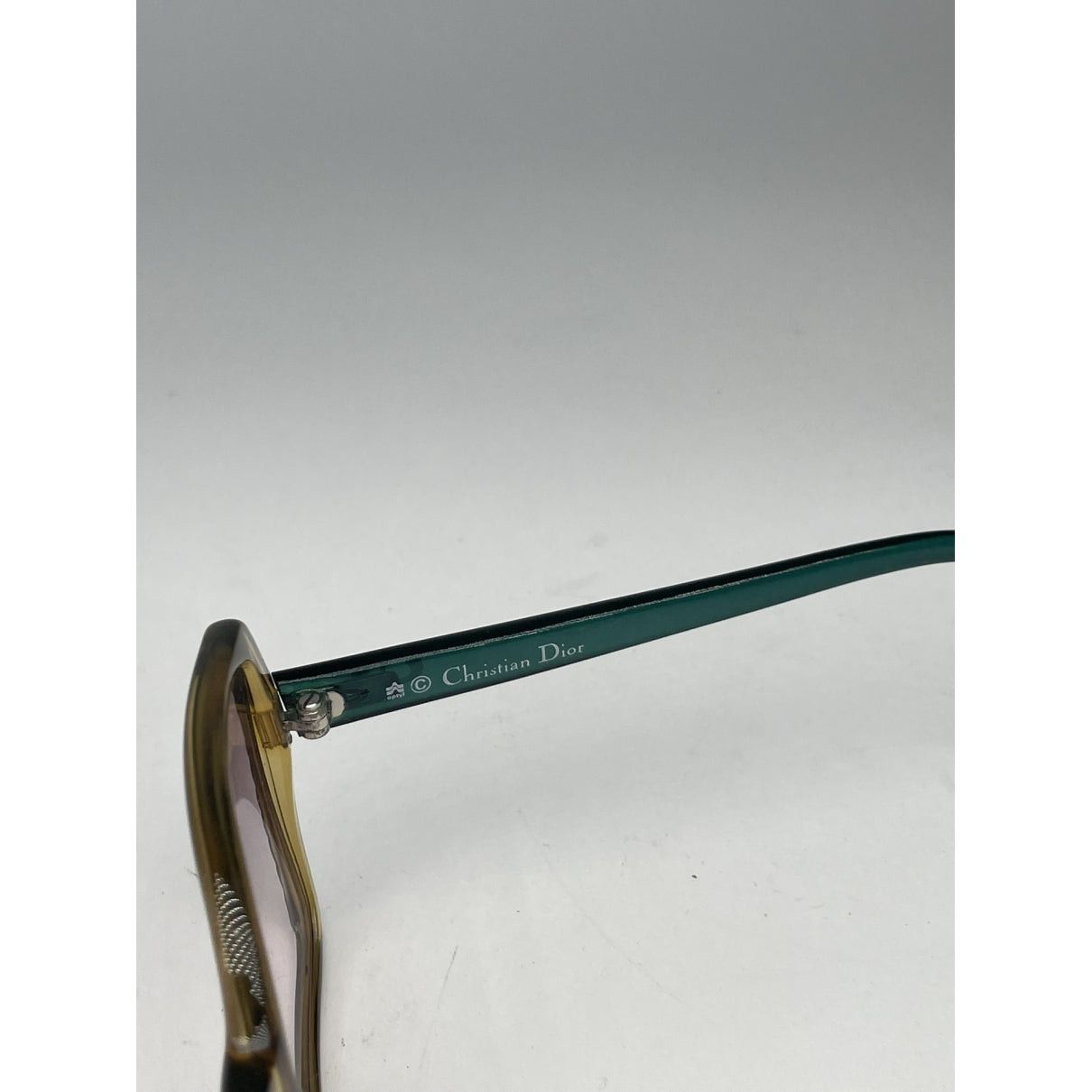 Dior Turquoise Plastic Sunglasses Size ONE SIZE - 4 Thumbnail