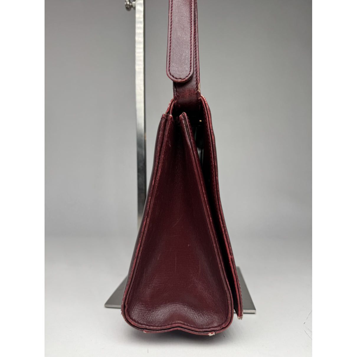 Givenchy 4G Burgundy Leather Handbag Size ONE SIZE - 4 Thumbnail