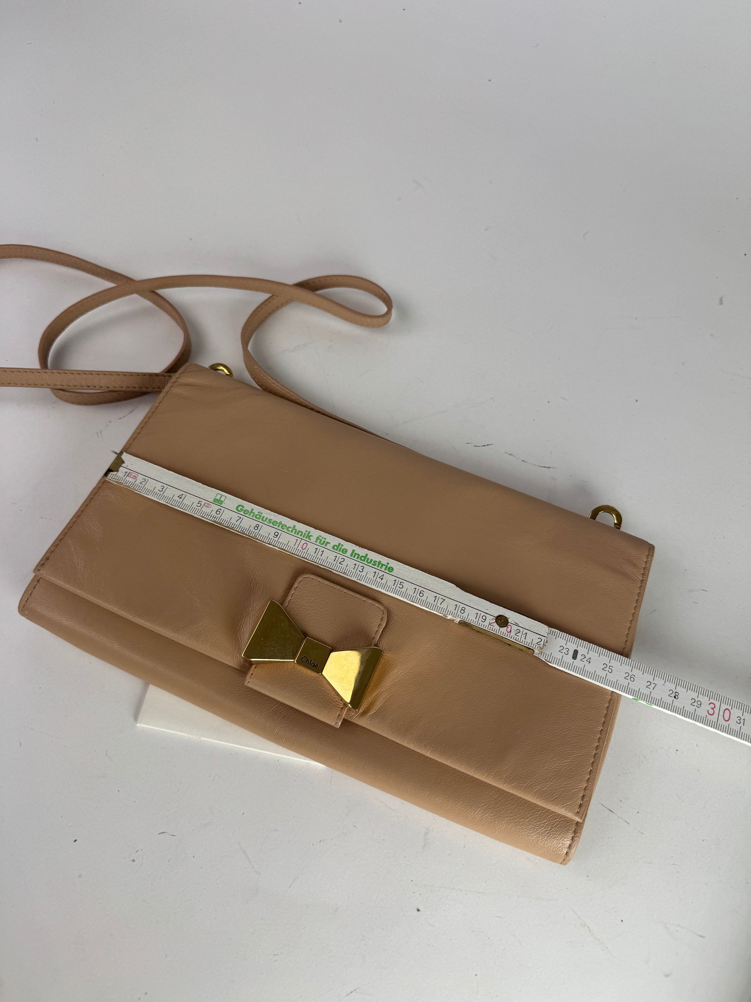Chloe Vintage Leather Shoulder Bag Rose Size ONE SIZE - 7 Thumbnail