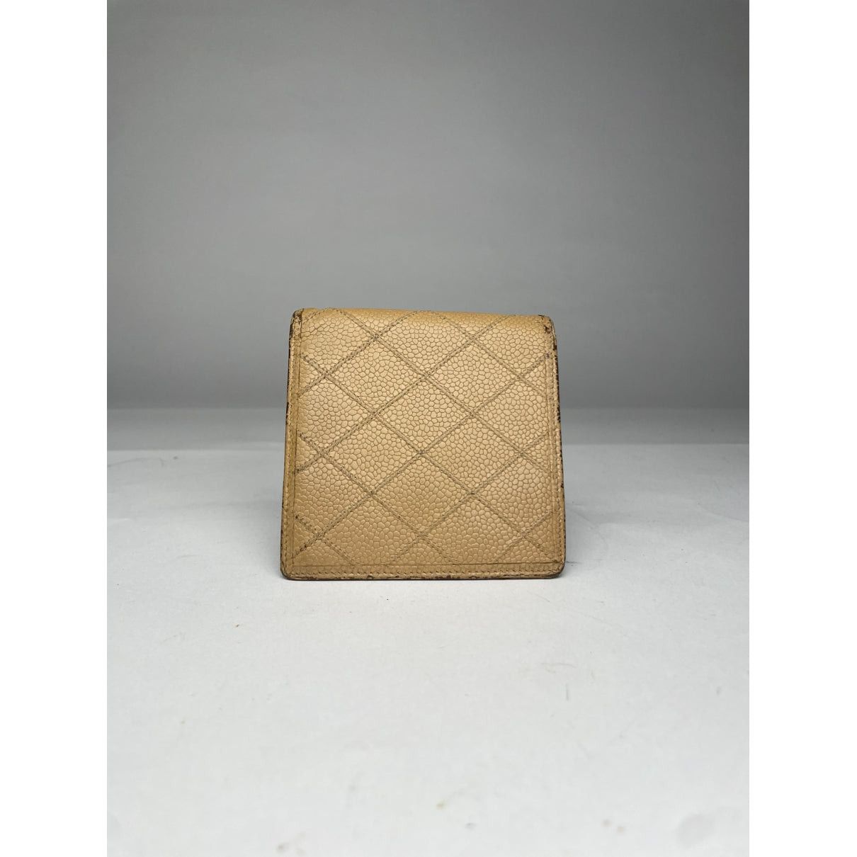 Chanel Cambon Beige Leather Wallet Size ONE SIZE - 3 Thumbnail