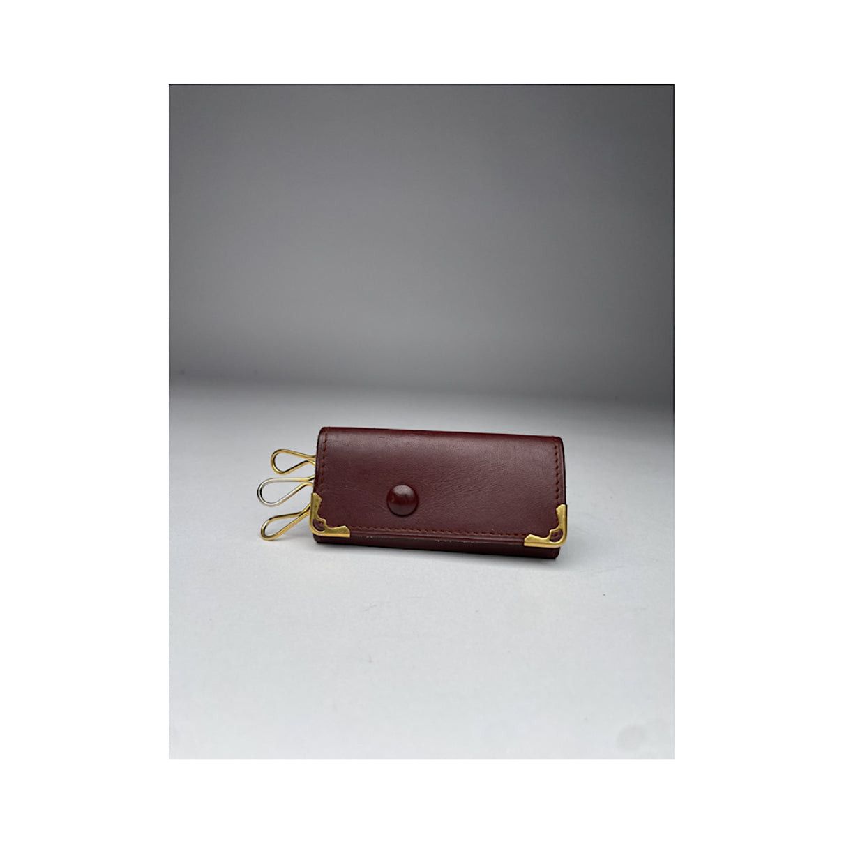 Cartier Burgundy Patent Leather Purse Size ONE SIZE - 2 Thumbnail