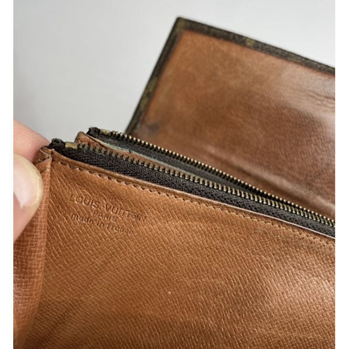 Louis Vuitton Kimono Brown Leather Wallet Size ONE SIZE - 3 Thumbnail