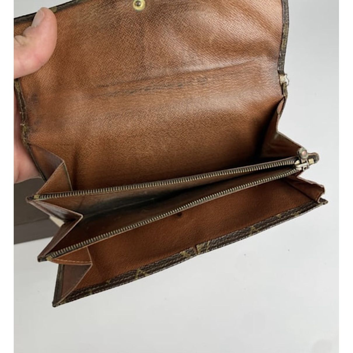 Louis Vuitton Kimono Brown Leather Wallet Size ONE SIZE - 4 Thumbnail
