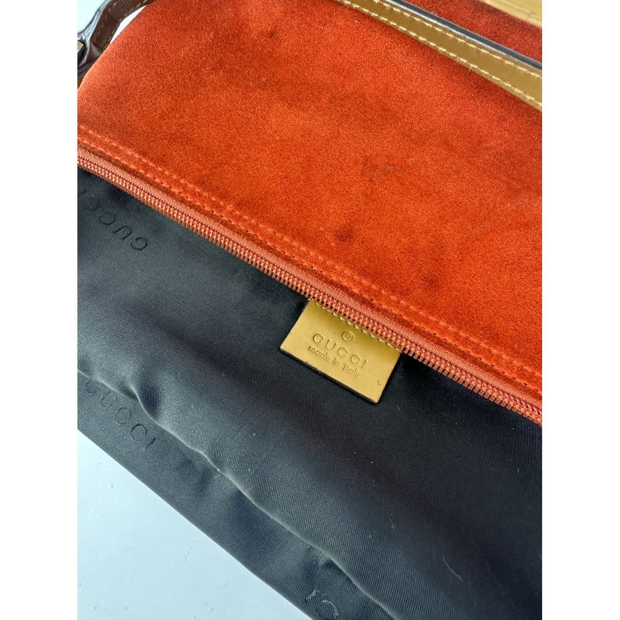 Gucci Jackie Vintage Red Leather Handbag Size ONE SIZE - 4 Thumbnail