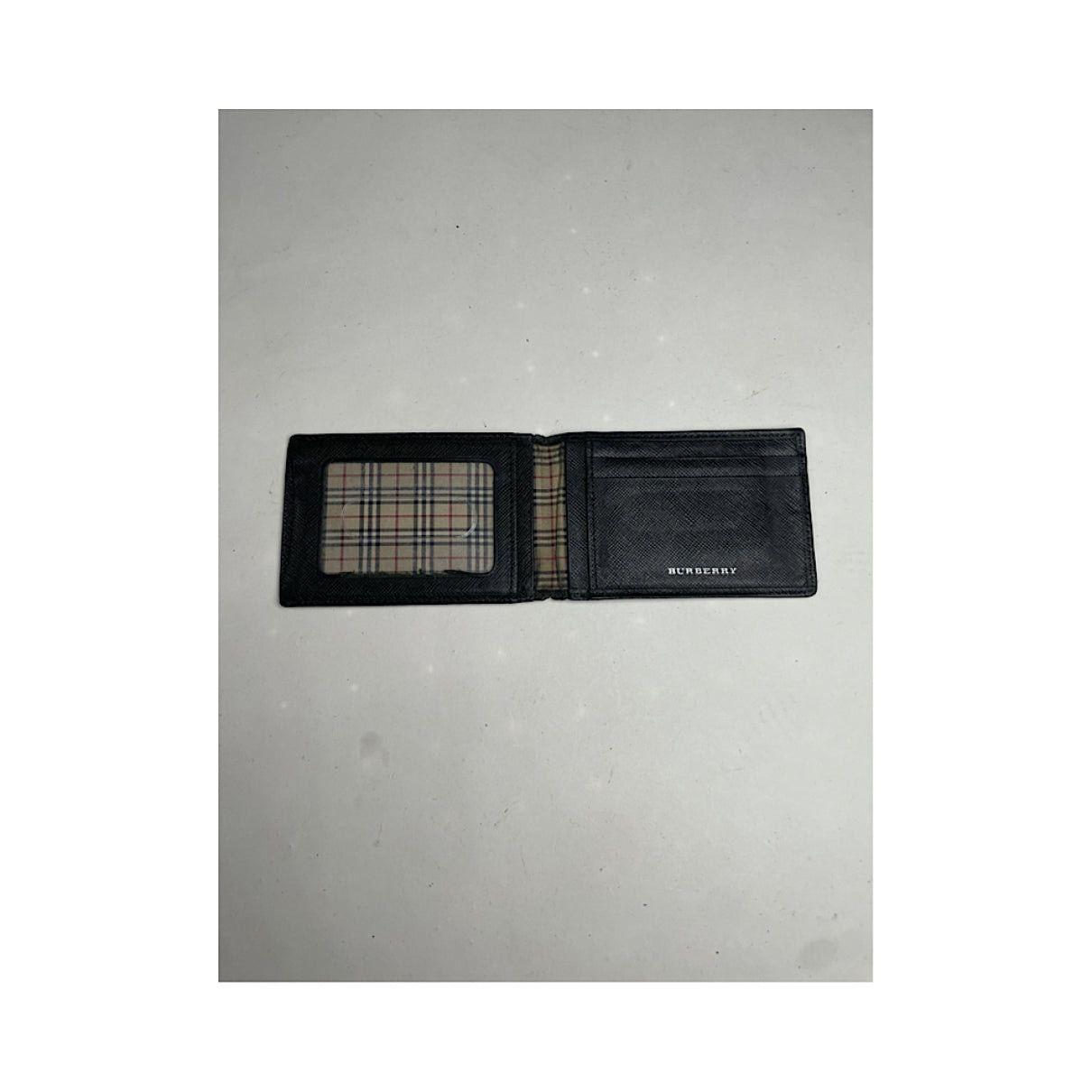 Burberry Black Leather Wallet Size ONE SIZE - 3 Thumbnail
