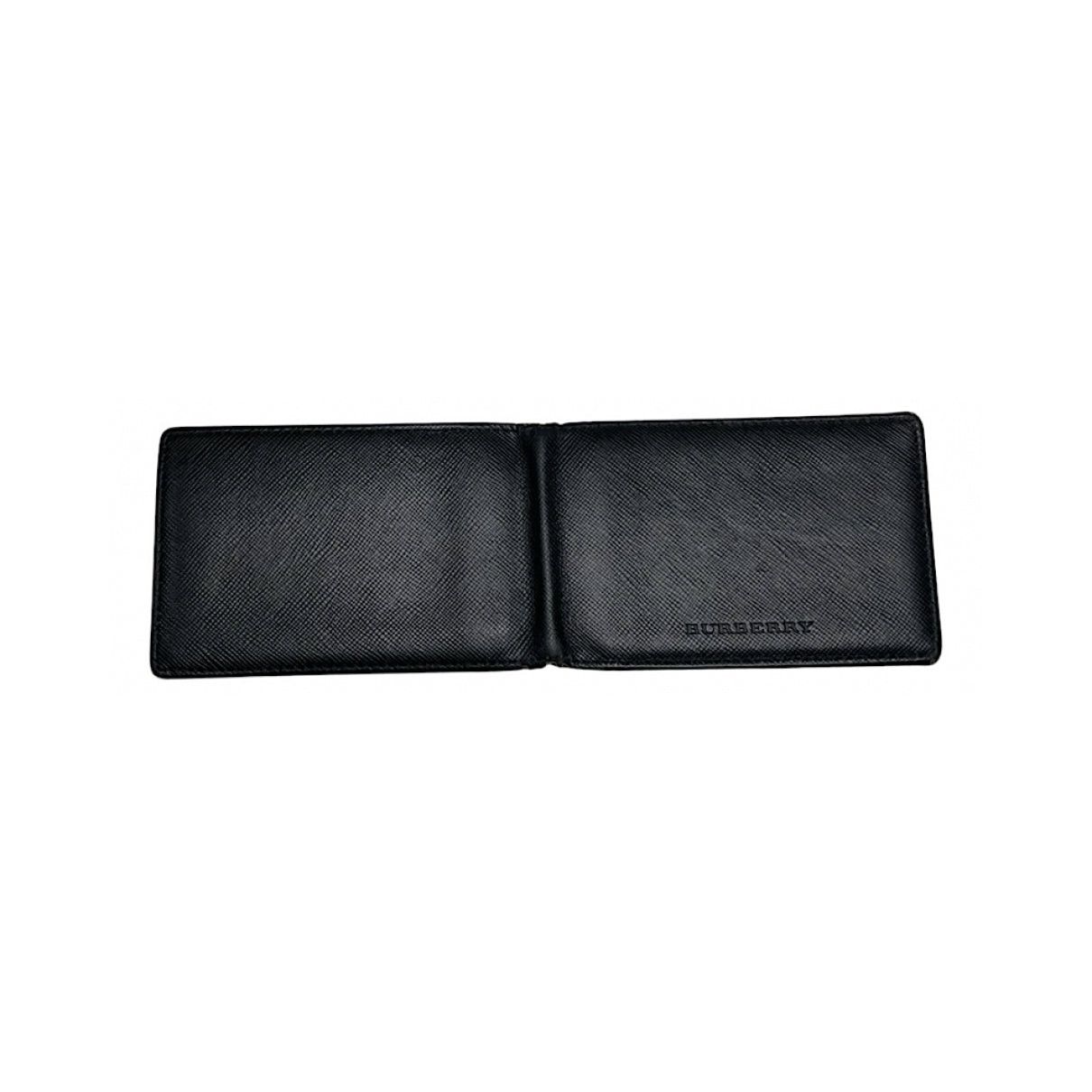 Burberry Black Leather Wallet Size ONE SIZE - 2 Thumbnail