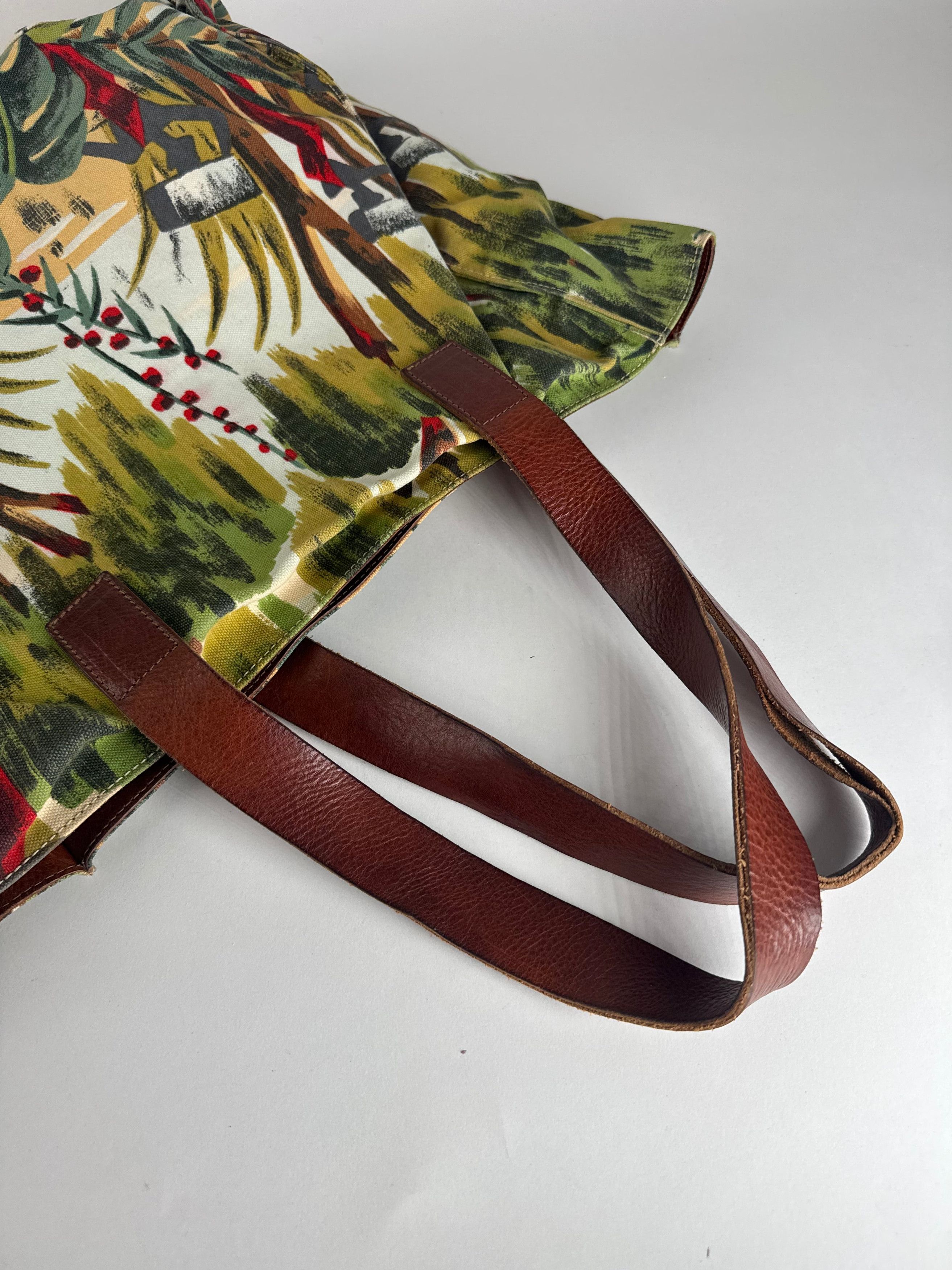 Marni Vintage Canvas Floral Shopper Bag Size ONE SIZE - 15 Thumbnail