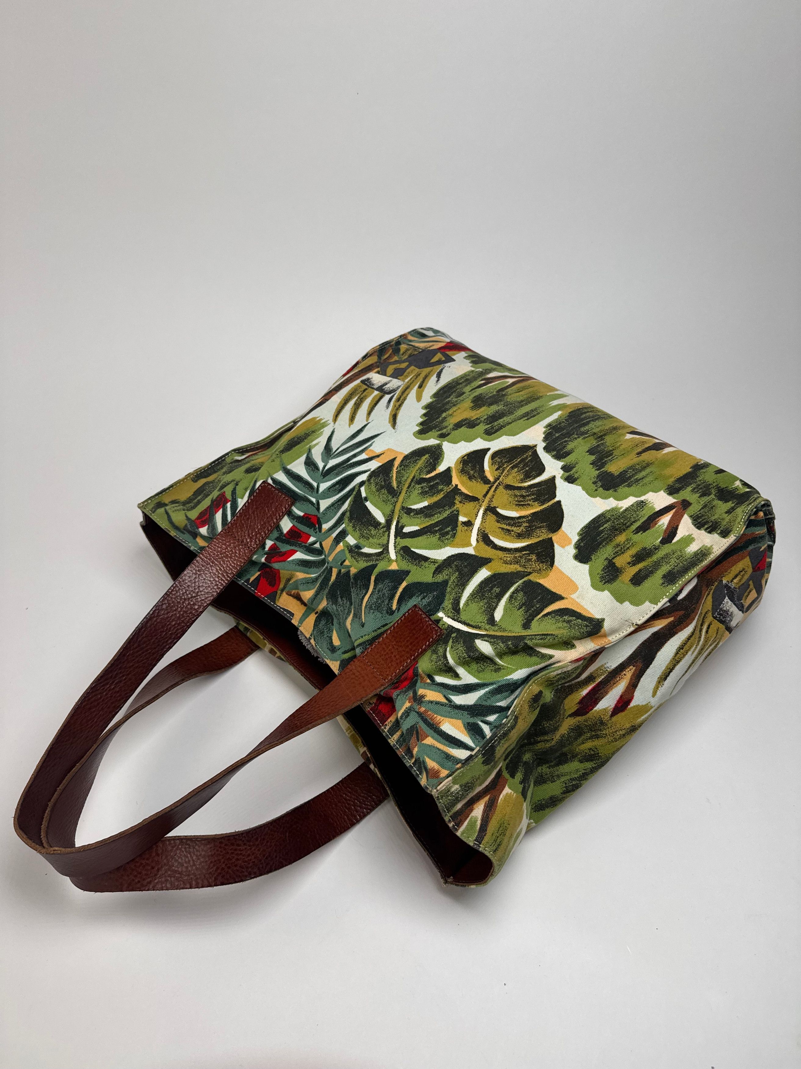 Marni Vintage Canvas Floral Shopper Bag Size ONE SIZE - 7 Thumbnail