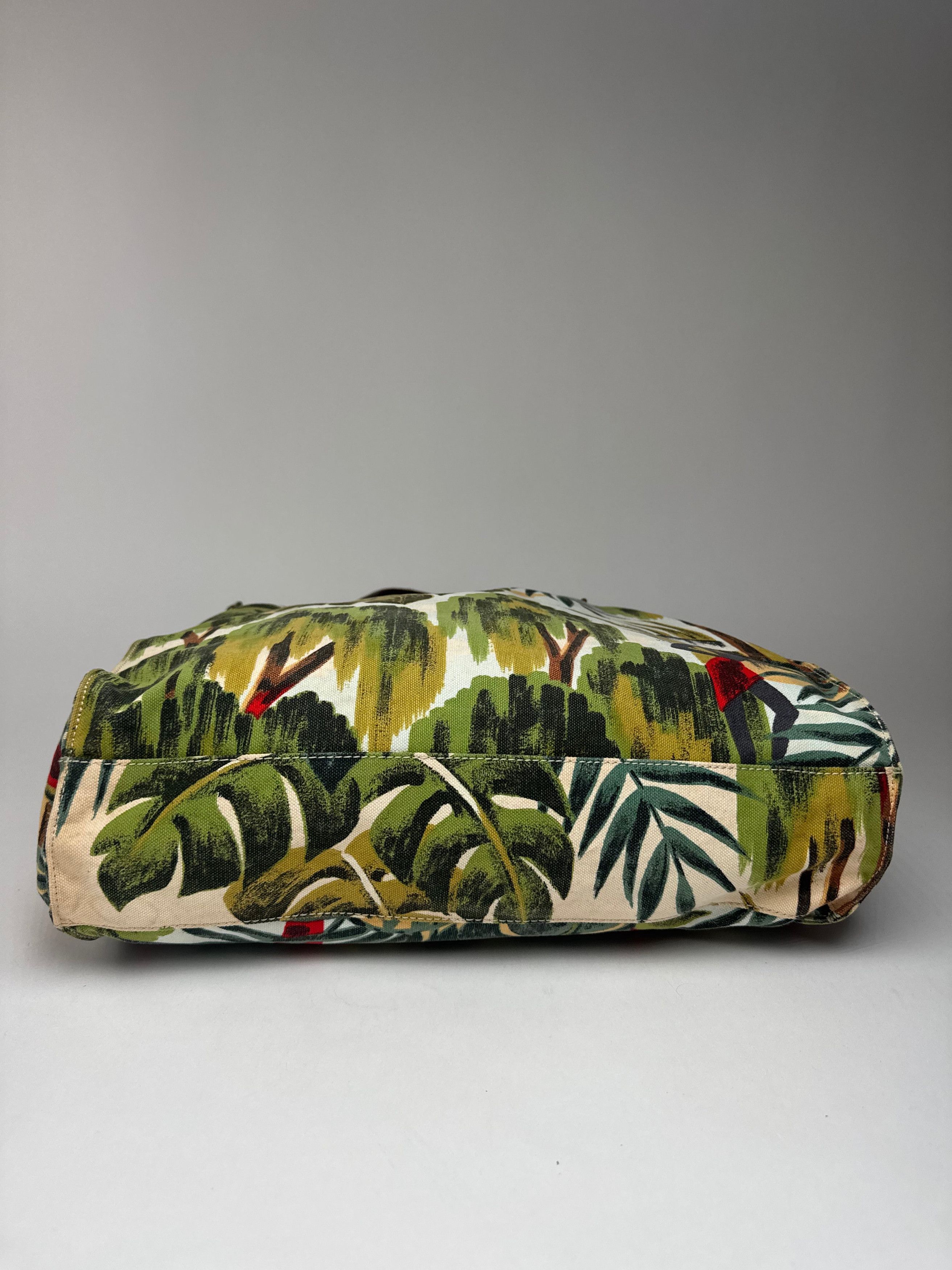 Marni Vintage Canvas Floral Shopper Bag Size ONE SIZE - 6 Thumbnail
