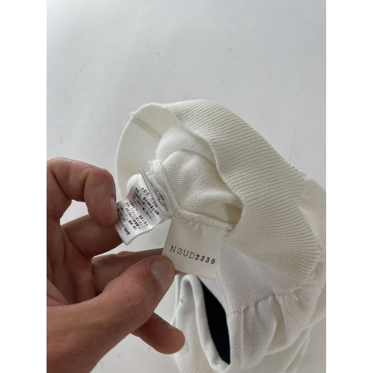 Balenciaga White Cotton Knitwear Size M / US 6-8 / IT 42-44 - 4 Thumbnail