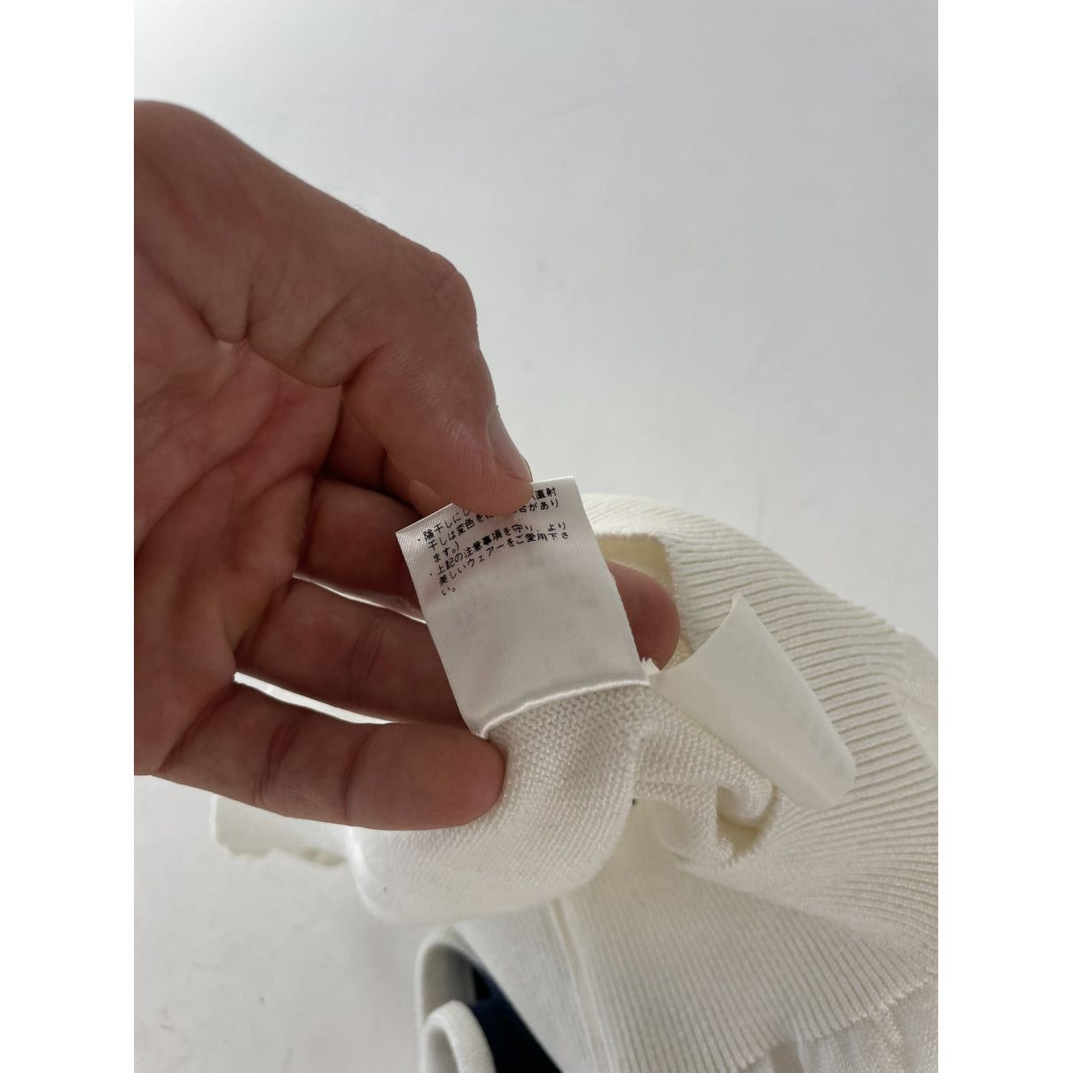 Balenciaga White Cotton Knitwear Size M / US 6-8 / IT 42-44 - 5 Thumbnail