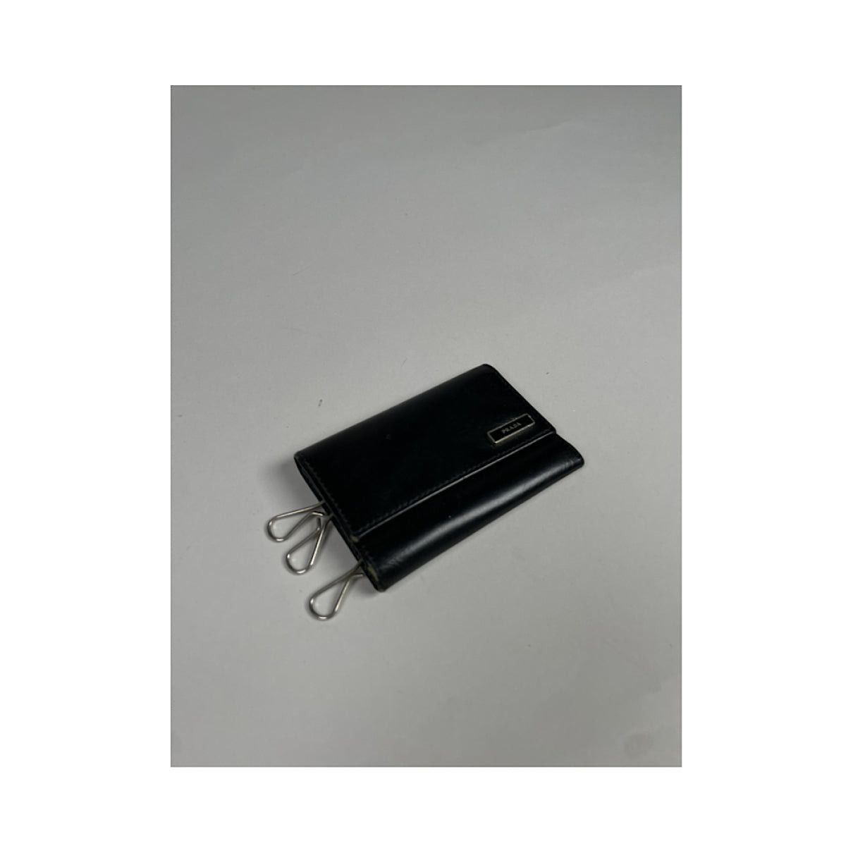 Prada Black Leather Purse Size ONE SIZE - 2 Thumbnail