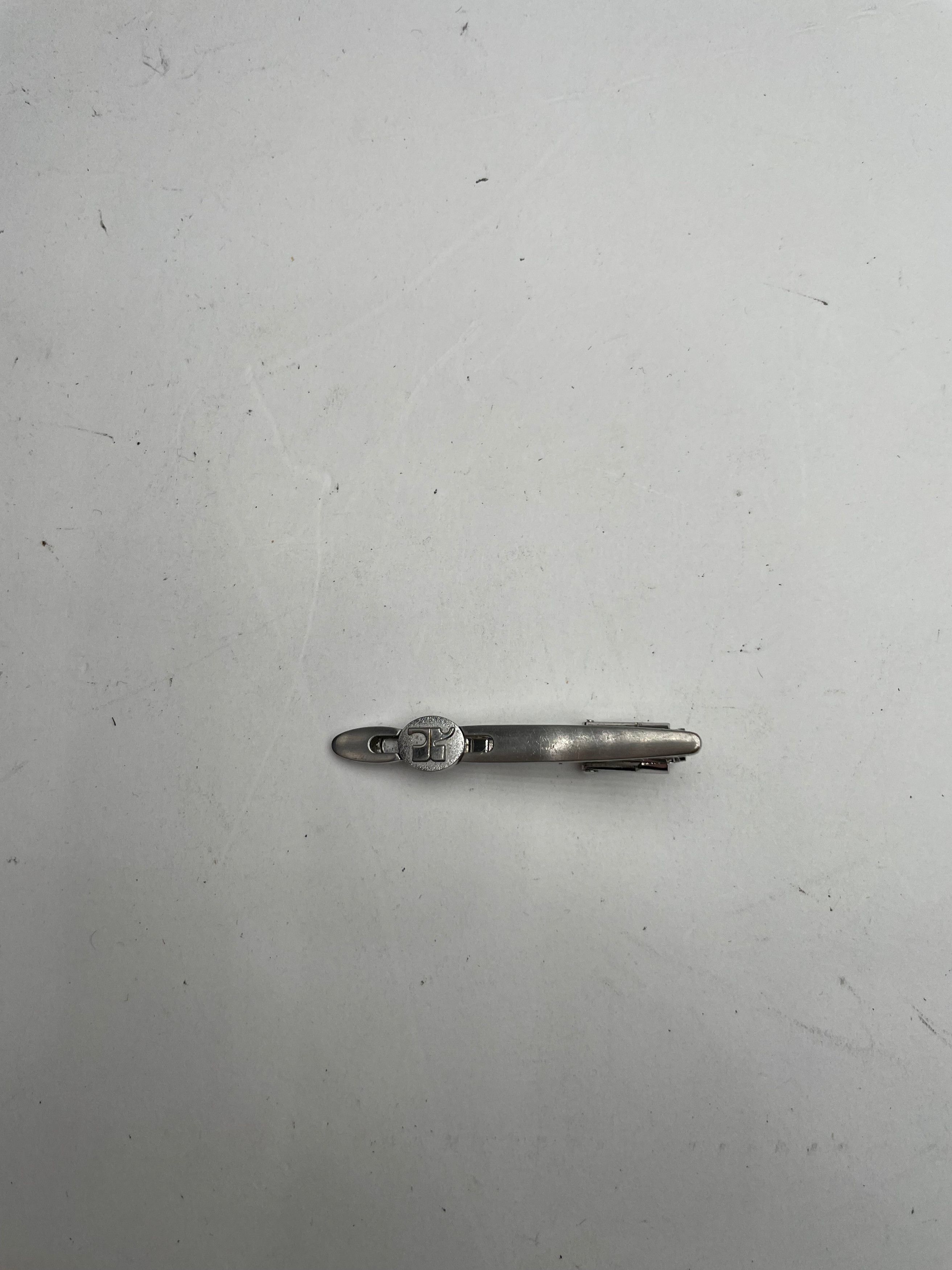 Courreges Vintage Tie / Money Clamp Silver Size ONE SIZE - 3 Thumbnail